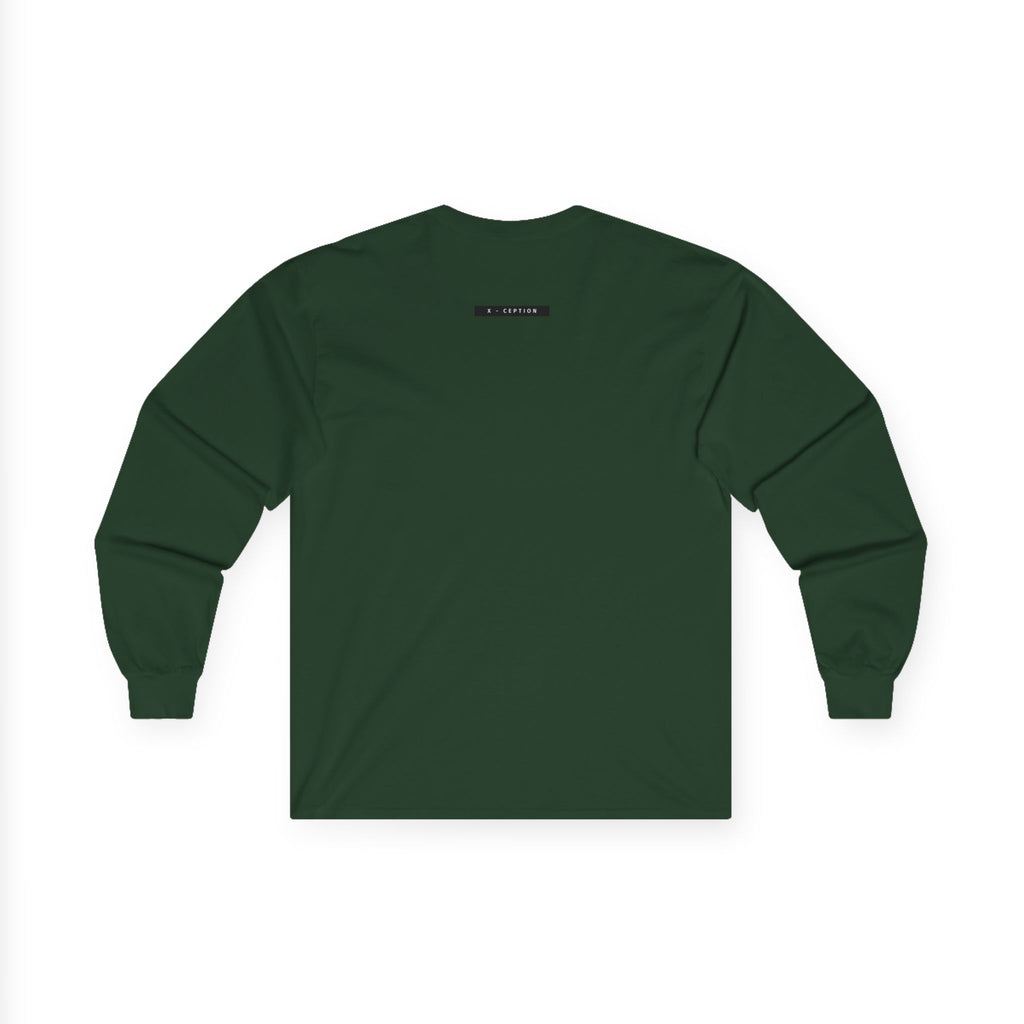 T-shirt unisexe à manches longues X-CEPTION avec un design graphique moderne, style décontracté, parfait pour un usage quotidien, cadeau pour les amis, essentiel du streetwear, [...]