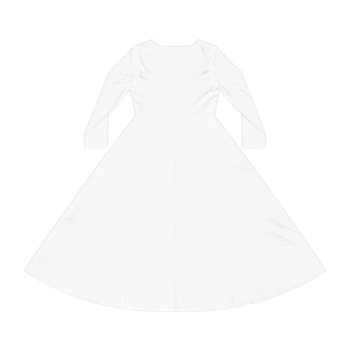 Robe de danse chic X-CEPTION pour femme, fluide et à manches longues, idéale pour les cours de danse, les fêtes, les récitals, ou comme cadeau pour danseuses.