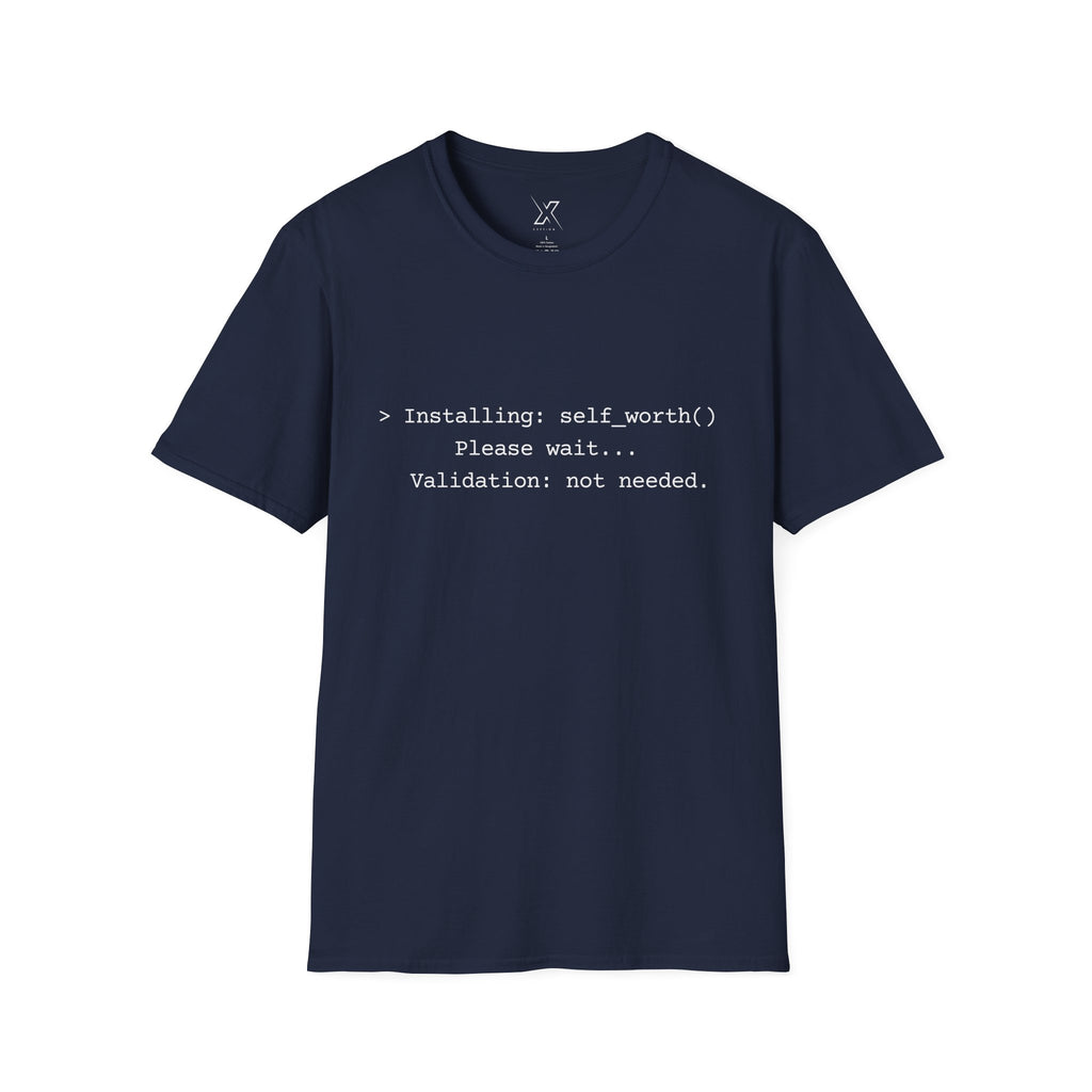 T-shirt X-CEPTION inspiré de la technologie et de l'estime de soi | Cadeau pour programmeurs, t-shirt de motivation pour développeurs, t-shirt humoristique sur le codage, vêtements de soins personnels, geek [...]