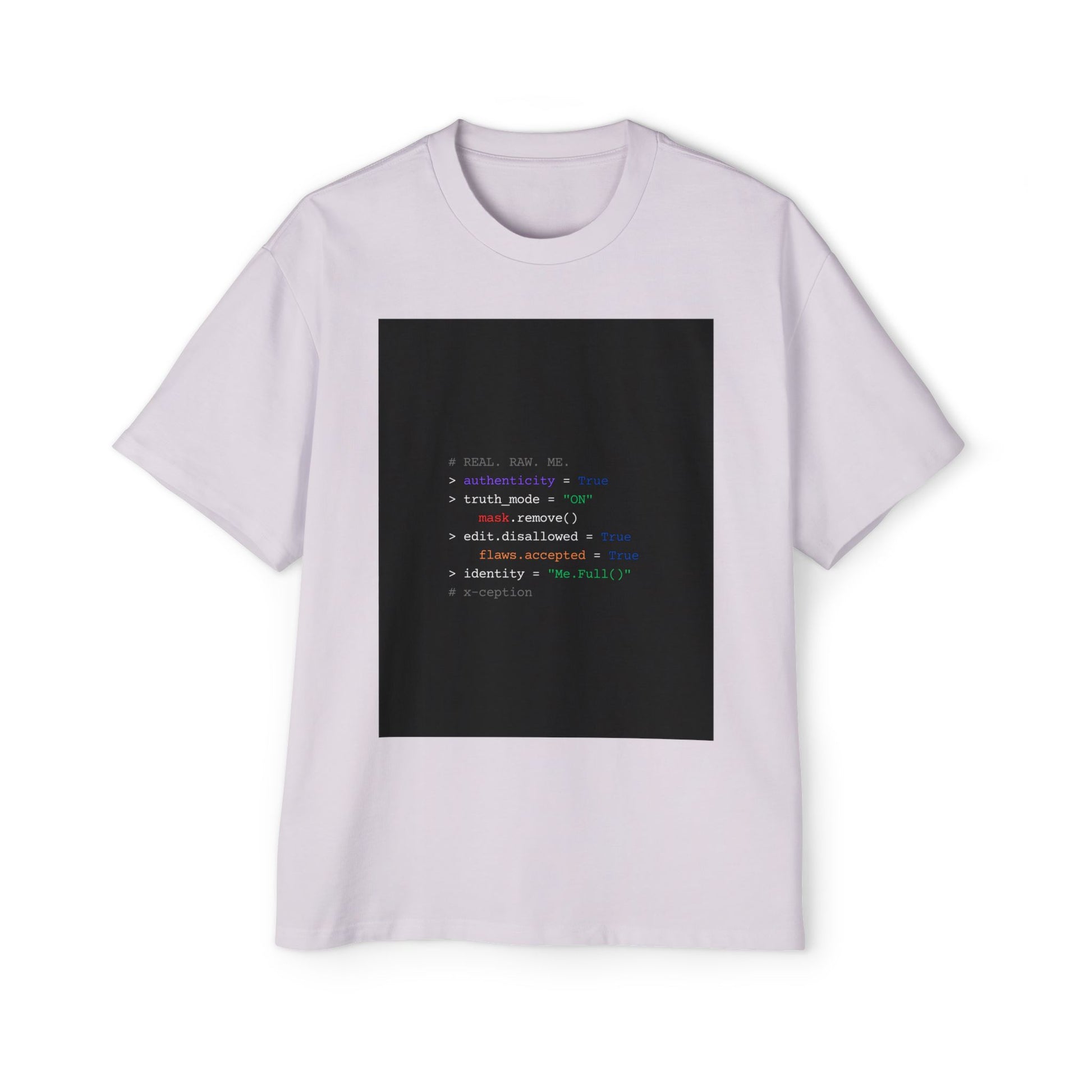 T-shirt surdimensionné X-CEPTION au design graphique unique, style streetwear décontracté, cadeau pour les programmeurs, idéal pour la superposition, style unisexe