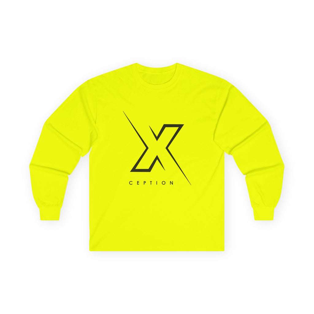 T-shirt unisexe à manches longues X-CEPTION avec un design graphique moderne, style décontracté, parfait pour un usage quotidien, cadeau pour les amis, essentiel du streetwear, [...]