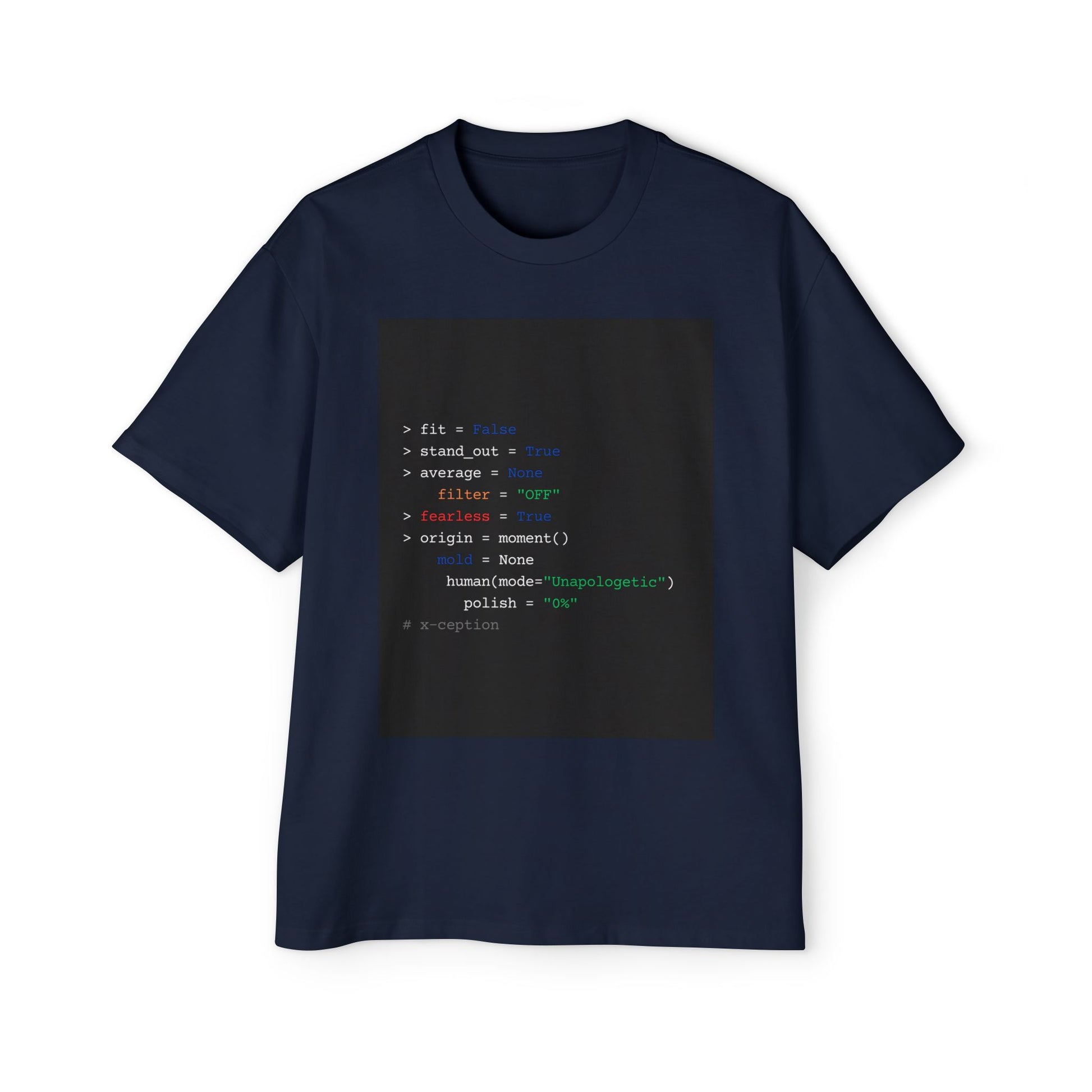 T-shirt graphique surdimensionné X-CEPTION, t-shirt de codage pour programmeurs, streetwear décontracté, cadeau unique pour les passionnés de technologie, parfait pour un usage quotidien