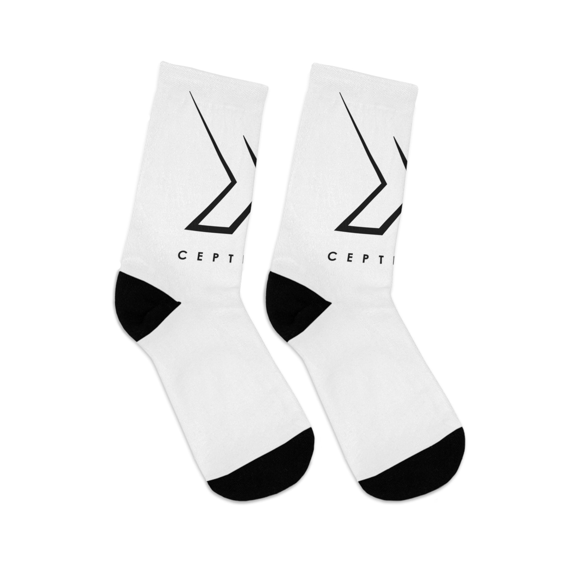 Chaussettes graphiques écologiques X-CEPTION, chaussettes en coton durable, cadeau unique pour elle, tenue décontractée, accessoire de mode tendance