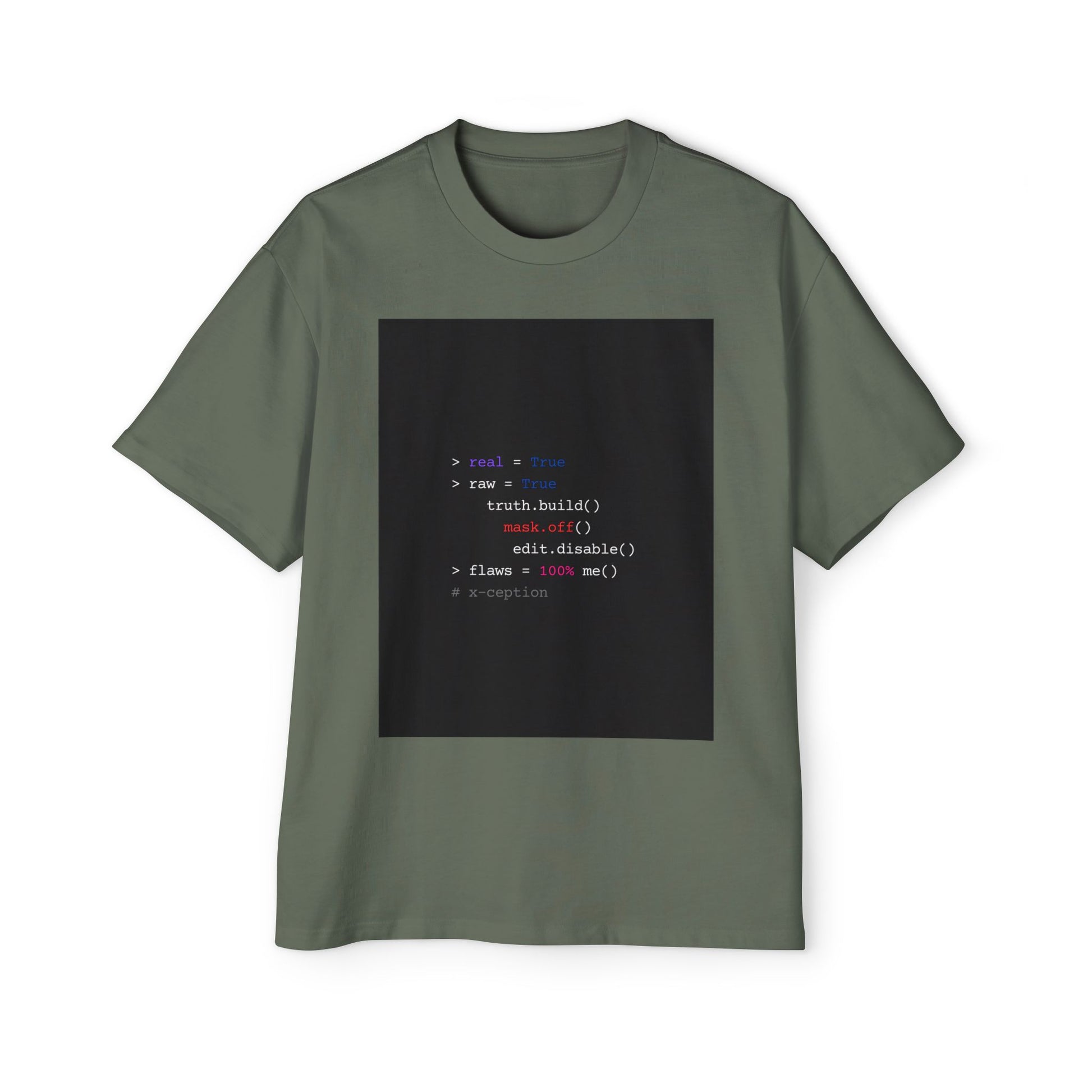 T-shirt oversize X-CEPTION élégant – Parfait pour les tenues décontractées, les jeux vidéo, les événements de codage, un cadeau unique pour les fans de technologie, la mode streetwear