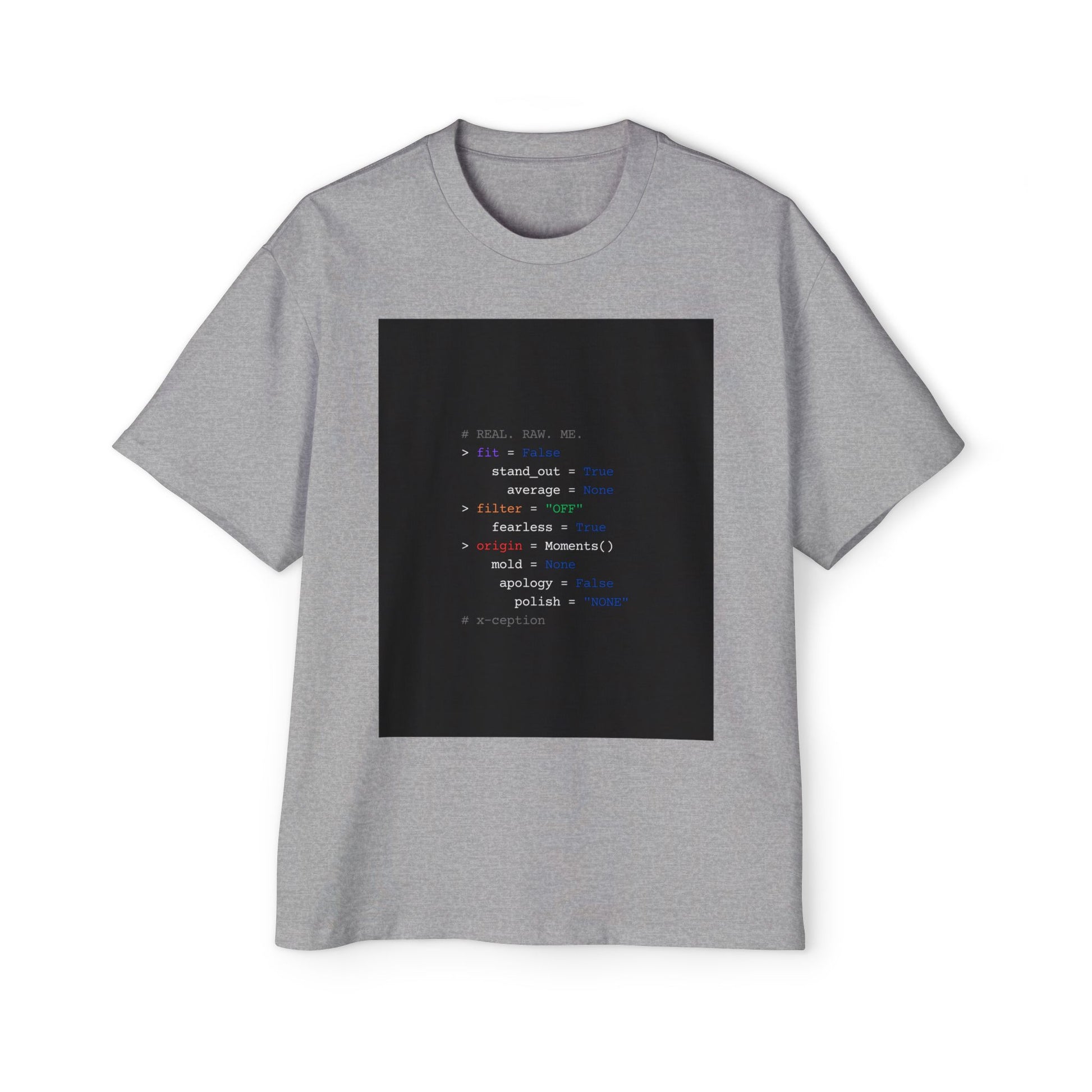 T-shirt graphique surdimensionné X-CEPTION, vêtement décontracté et confortable, style urbain, haut tendance unisexe, cadeau idéal pour les passionnés de technologie