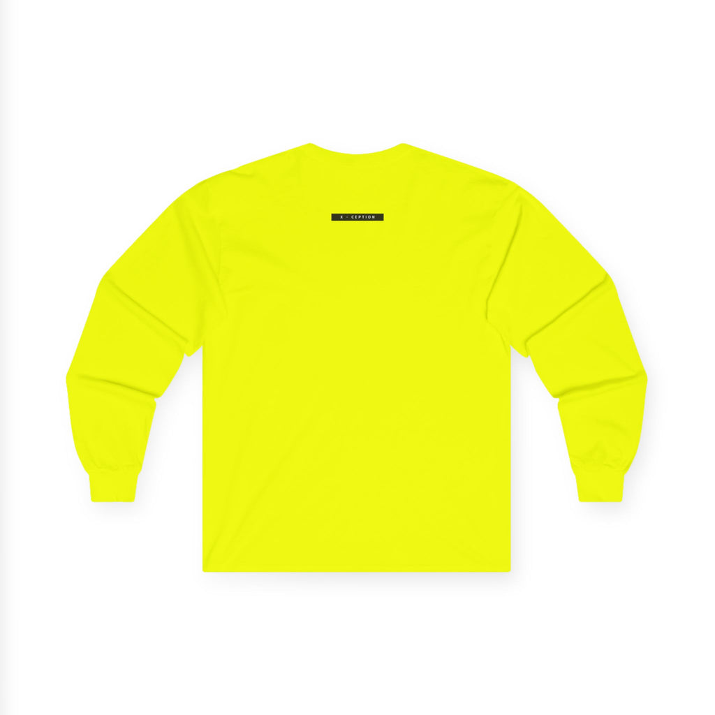 T-shirt unisexe à manches longues X-CEPTION avec un design graphique moderne, style décontracté, parfait pour un usage quotidien, cadeau pour les amis, essentiel du streetwear, [...]