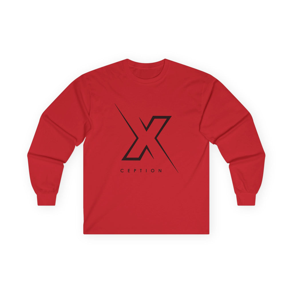 T-shirt unisexe à manches longues X-CEPTION avec un design graphique moderne, style décontracté, parfait pour un usage quotidien, cadeau pour les amis, essentiel du streetwear, [...]