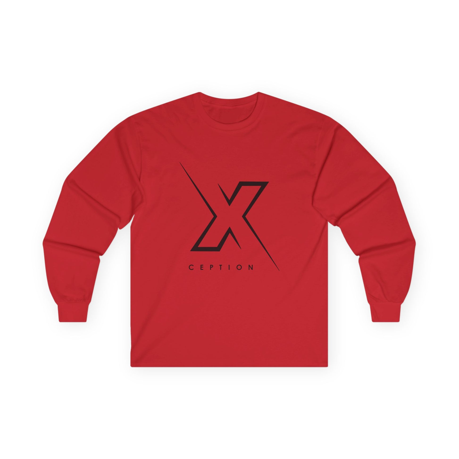 T-shirt unisexe à manches longues X-CEPTION avec un design graphique moderne, style décontracté, parfait pour un usage quotidien, cadeau pour les amis, essentiel du streetwear, [...]