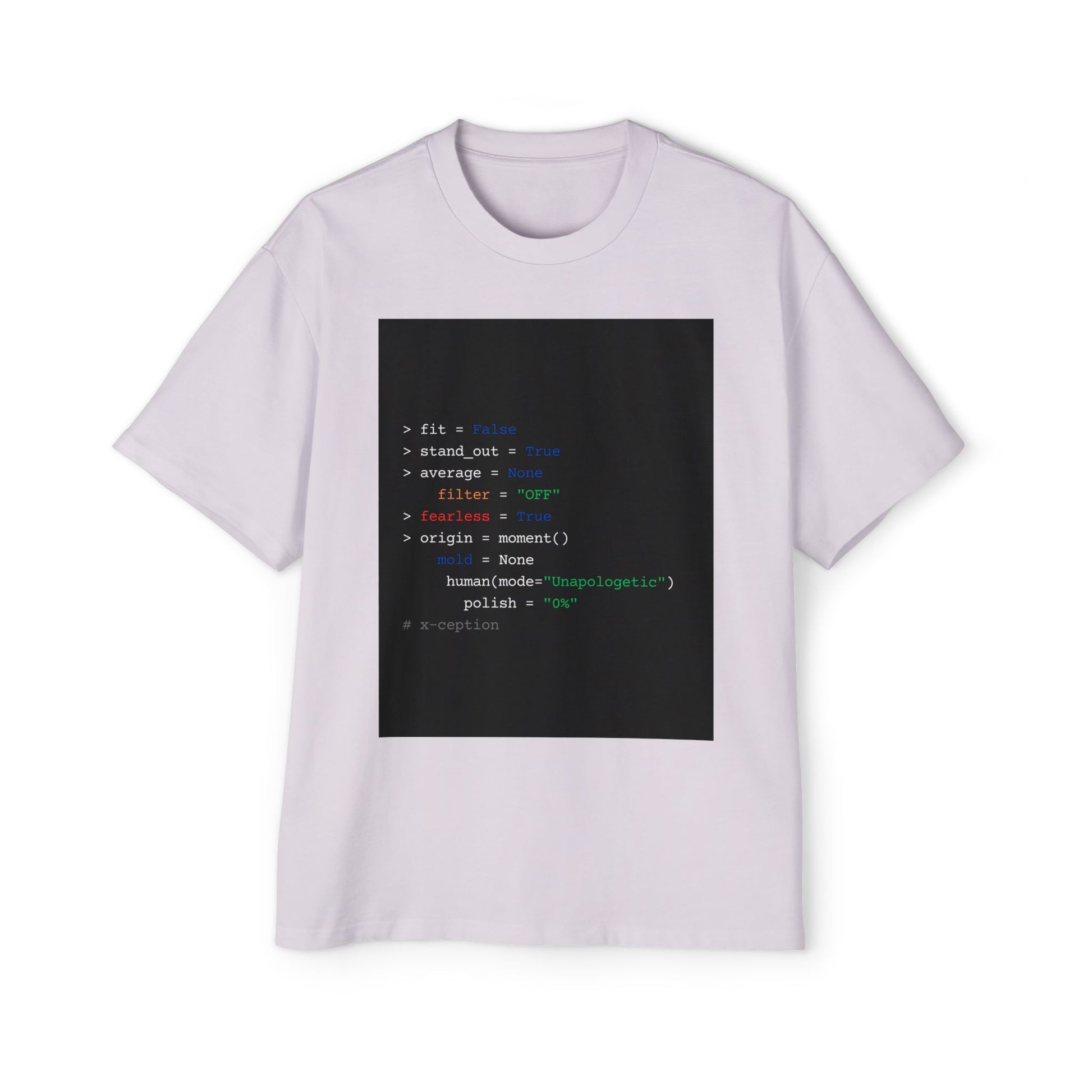 T-shirt graphique surdimensionné X-CEPTION, t-shirt de codage pour programmeurs, streetwear décontracté, cadeau unique pour les passionnés de technologie, parfait pour un usage quotidien