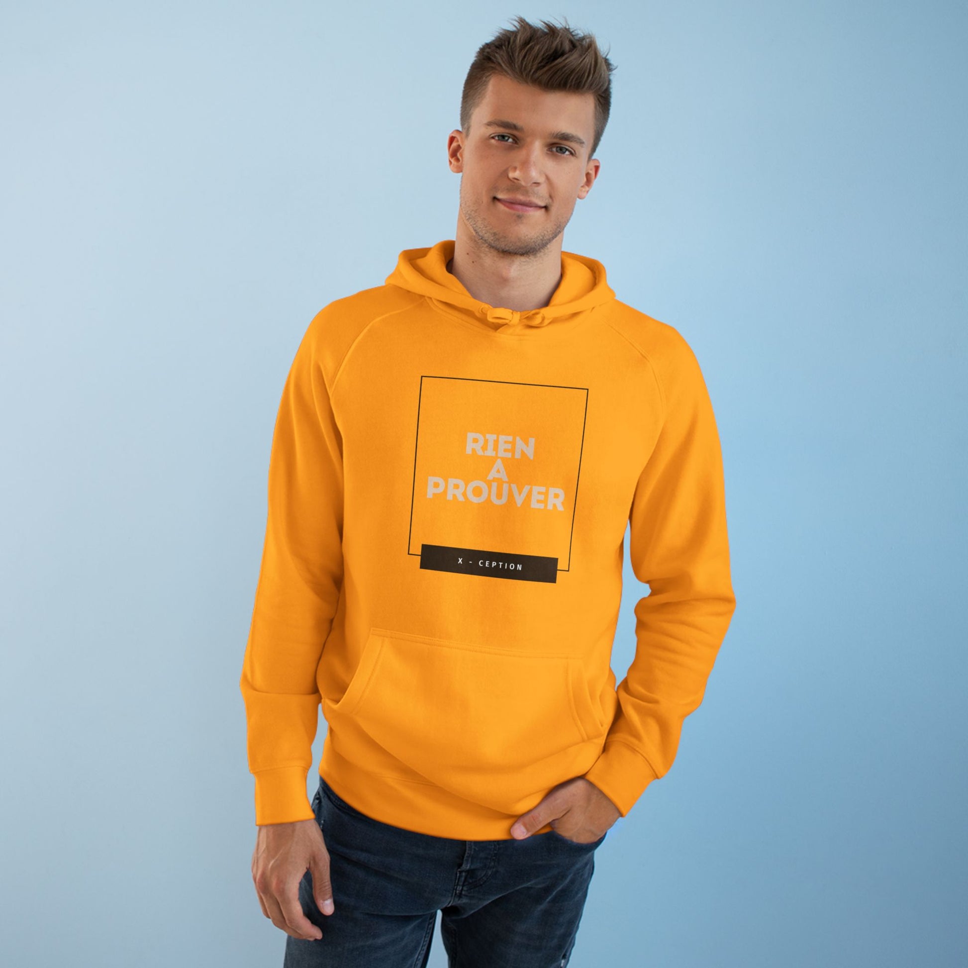 Sweat à capuche unisexe X-CEPTION, mode confortable pour tous, cadeau idéal pour les anniversaires, à porter au quotidien, streetwear tendance