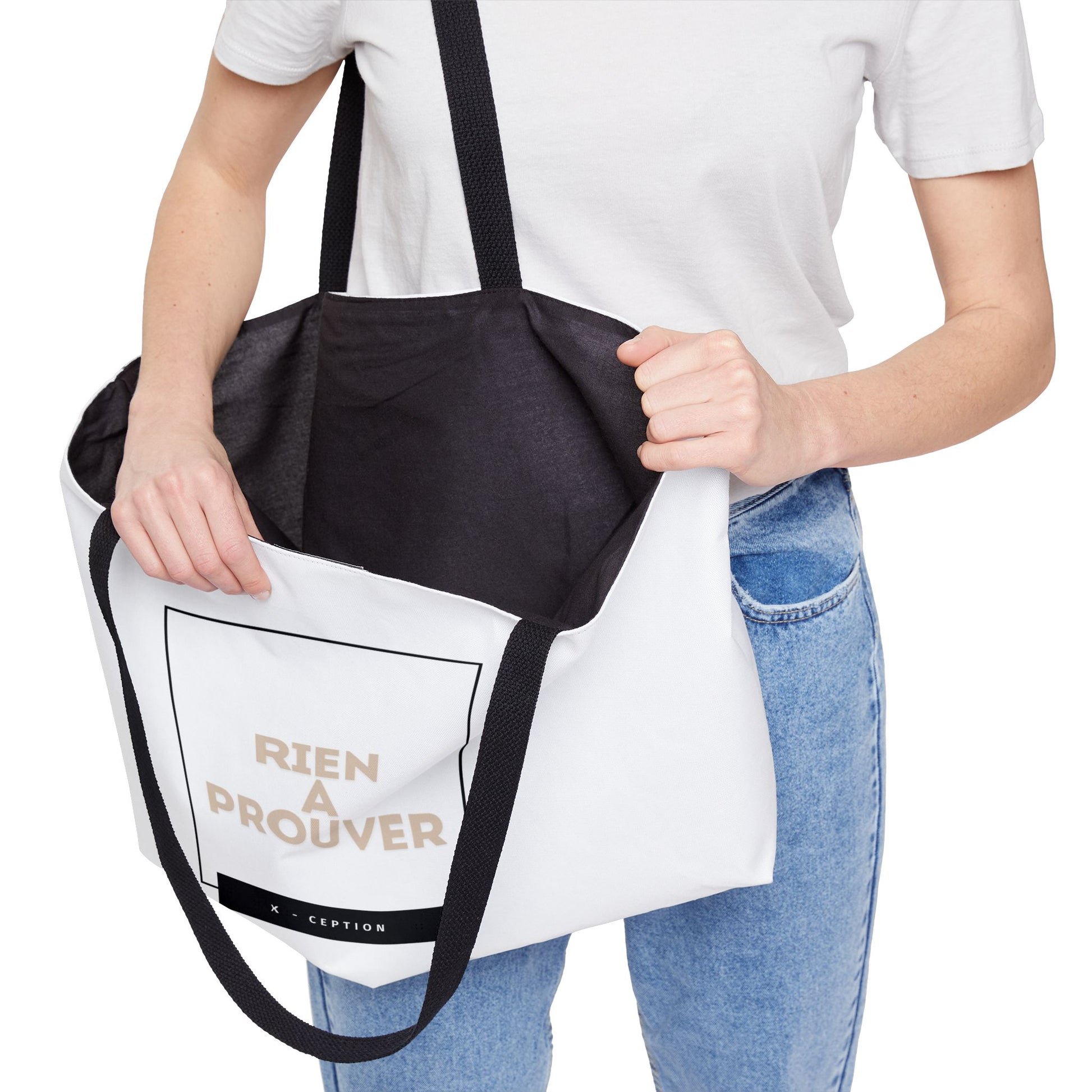 Sac fourre-tout élégant X-CEPTION pour le week-end - Parfait pour les voyages, la salle de sport, la plage, le shopping et un usage quotidien