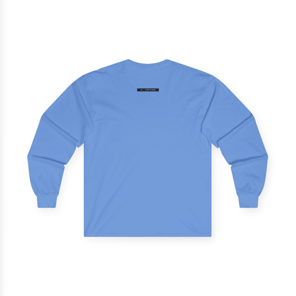 T-shirt unisexe à manches longues X-CEPTION avec un design graphique moderne, style décontracté, parfait pour un usage quotidien, cadeau pour les amis, essentiel du streetwear, [...]