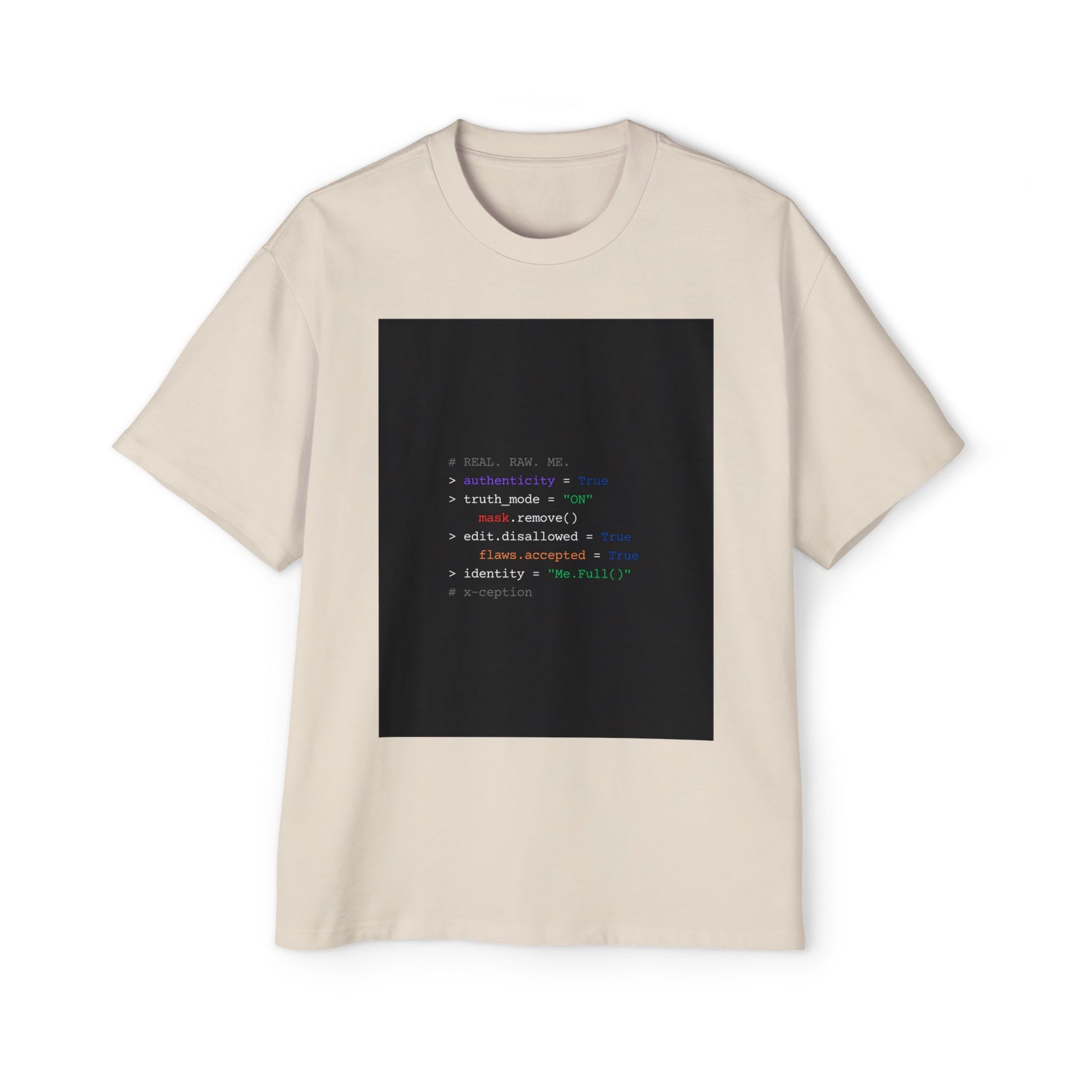 T-shirt surdimensionné X-CEPTION au design graphique unique, style streetwear décontracté, cadeau pour les programmeurs, idéal pour la superposition, style unisexe