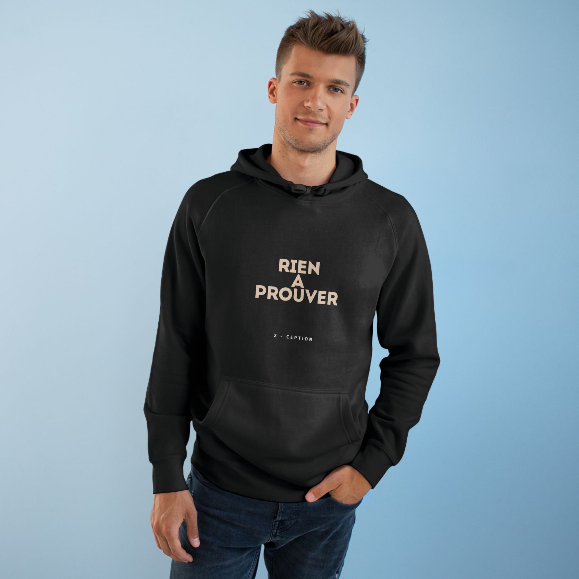 Sweat à capuche unisexe X-CEPTION, mode confortable pour tous, cadeau idéal pour les anniversaires, à porter au quotidien, streetwear tendance