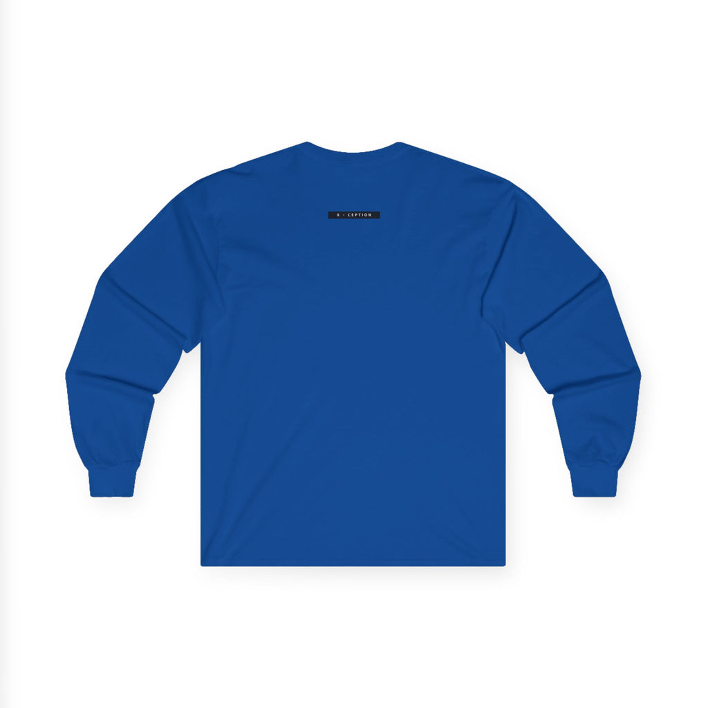 T-shirt unisexe à manches longues X-CEPTION avec un design graphique moderne, style décontracté, parfait pour un usage quotidien, cadeau pour les amis, essentiel du streetwear, [...]