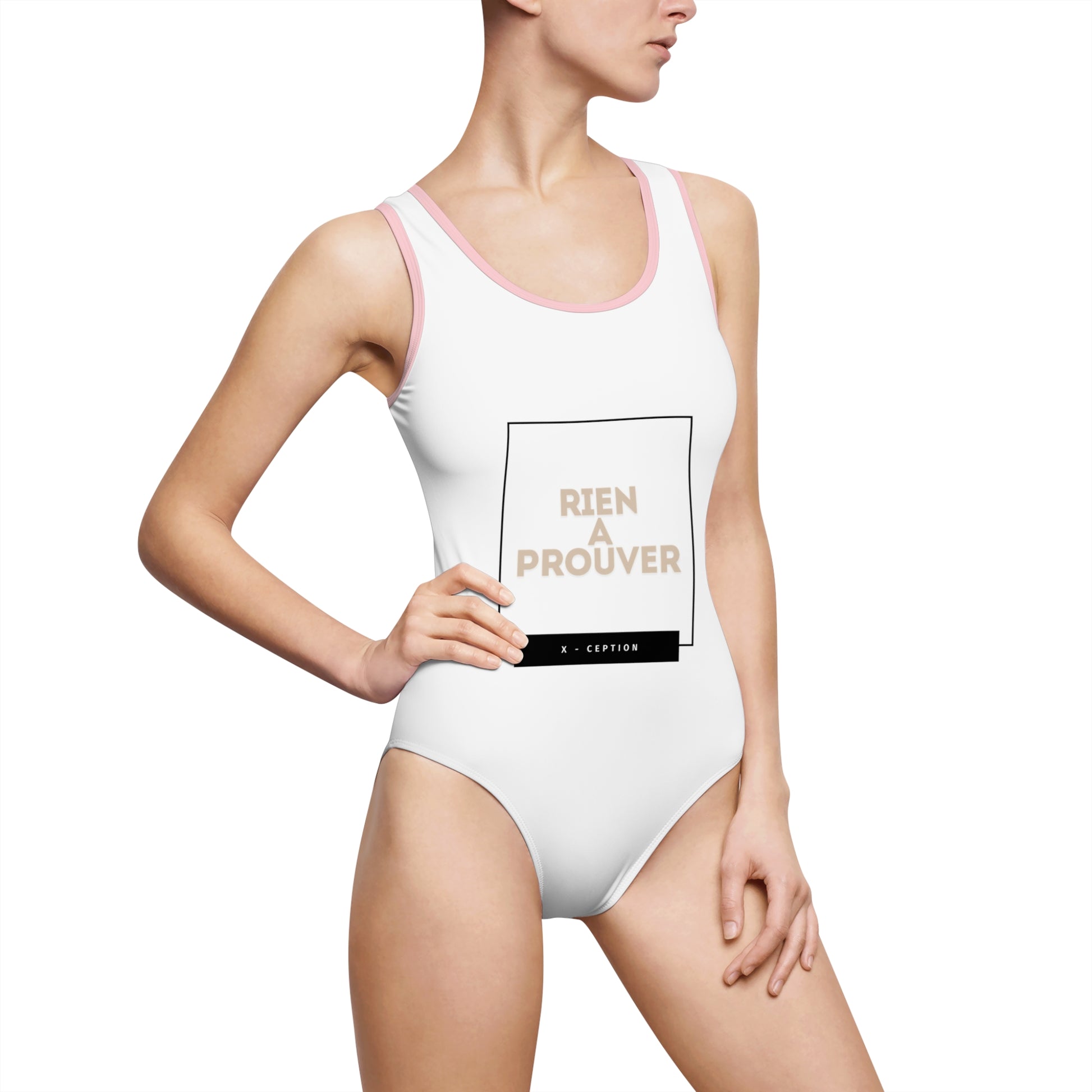 Maillot de bain une pièce chic X-CEPTION pour femme, tenue de plage d'été, maillots de bain inspirants, maillots de bain pour fêtes à la piscine, essentiels pour les vacances