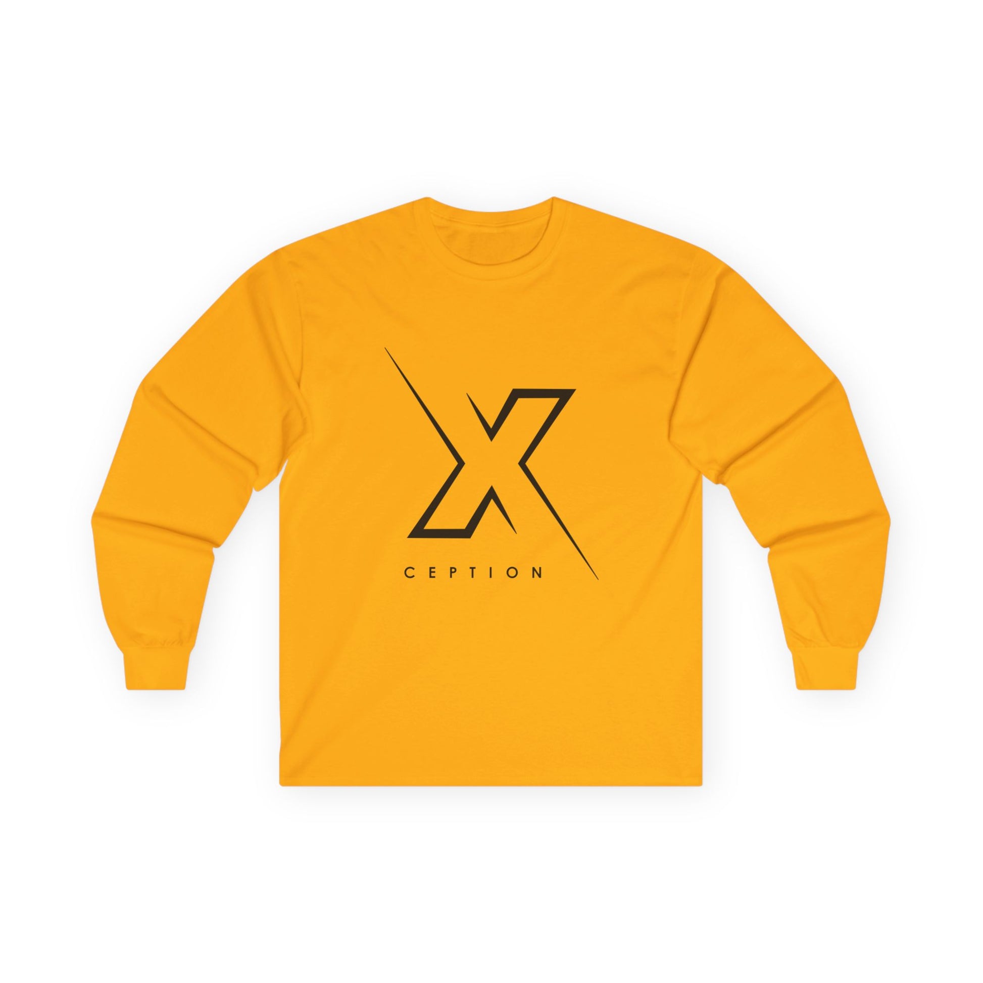 T-shirt unisexe à manches longues X-CEPTION avec un design graphique moderne, style décontracté, parfait pour un usage quotidien, cadeau pour les amis, essentiel du streetwear, [...]