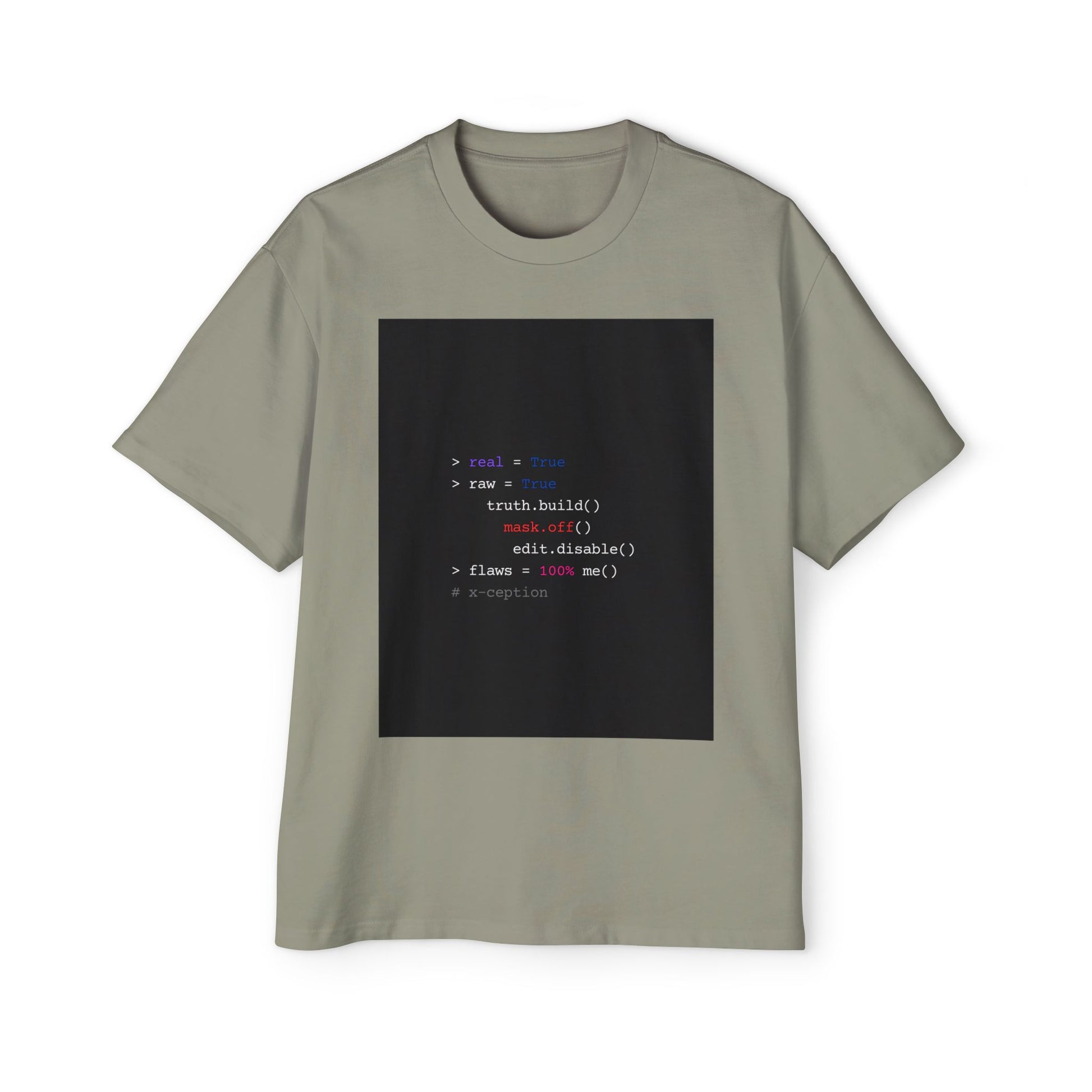 T-shirt oversize X-CEPTION élégant – Parfait pour les tenues décontractées, les jeux vidéo, les événements de codage, un cadeau unique pour les fans de technologie, la mode streetwear