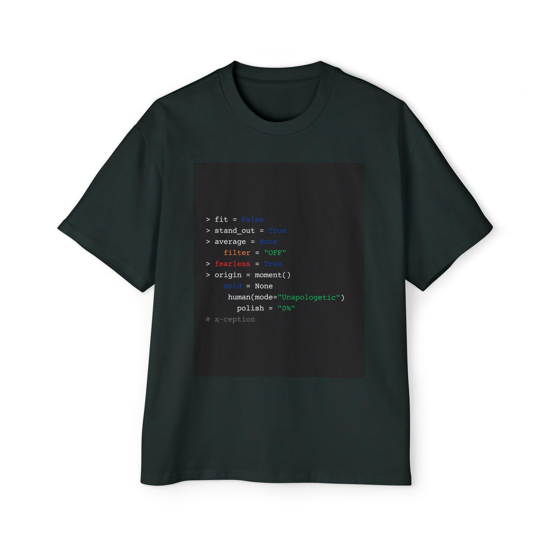 T-shirt graphique surdimensionné X-CEPTION, t-shirt de codage pour programmeurs, streetwear décontracté, cadeau unique pour les passionnés de technologie, parfait pour un usage quotidien