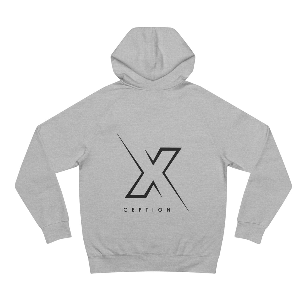 X-CEPTION Unisex Hoodie, Cozy Fashion for All, Perfect Gift for Birthdays, Everyday Wear, Trendy Streetwear