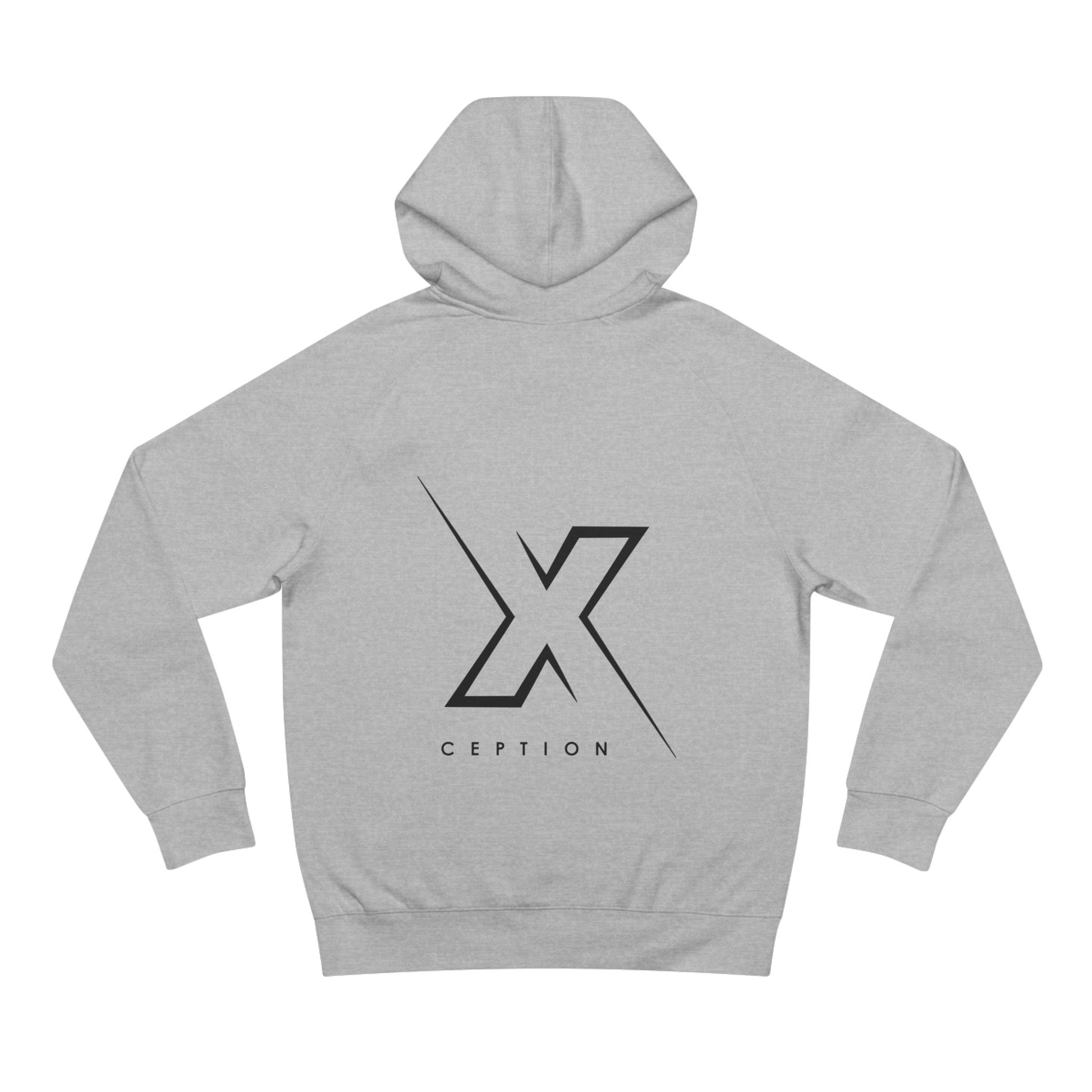 Sweat à capuche unisexe X-CEPTION, mode confortable pour tous, cadeau idéal pour les anniversaires, à porter au quotidien, streetwear tendance