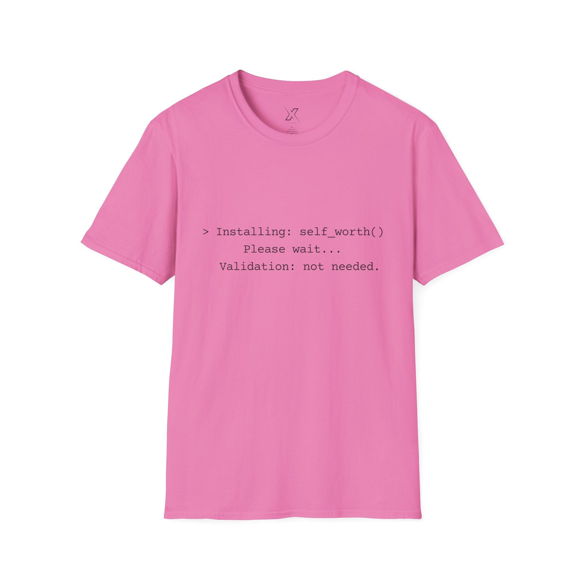 T-shirt X-CEPTION inspiré de la technologie et de l'estime de soi | Cadeau pour programmeurs, t-shirt de motivation pour développeurs, t-shirt humoristique sur le codage, vêtements de soins personnels, geek [...]