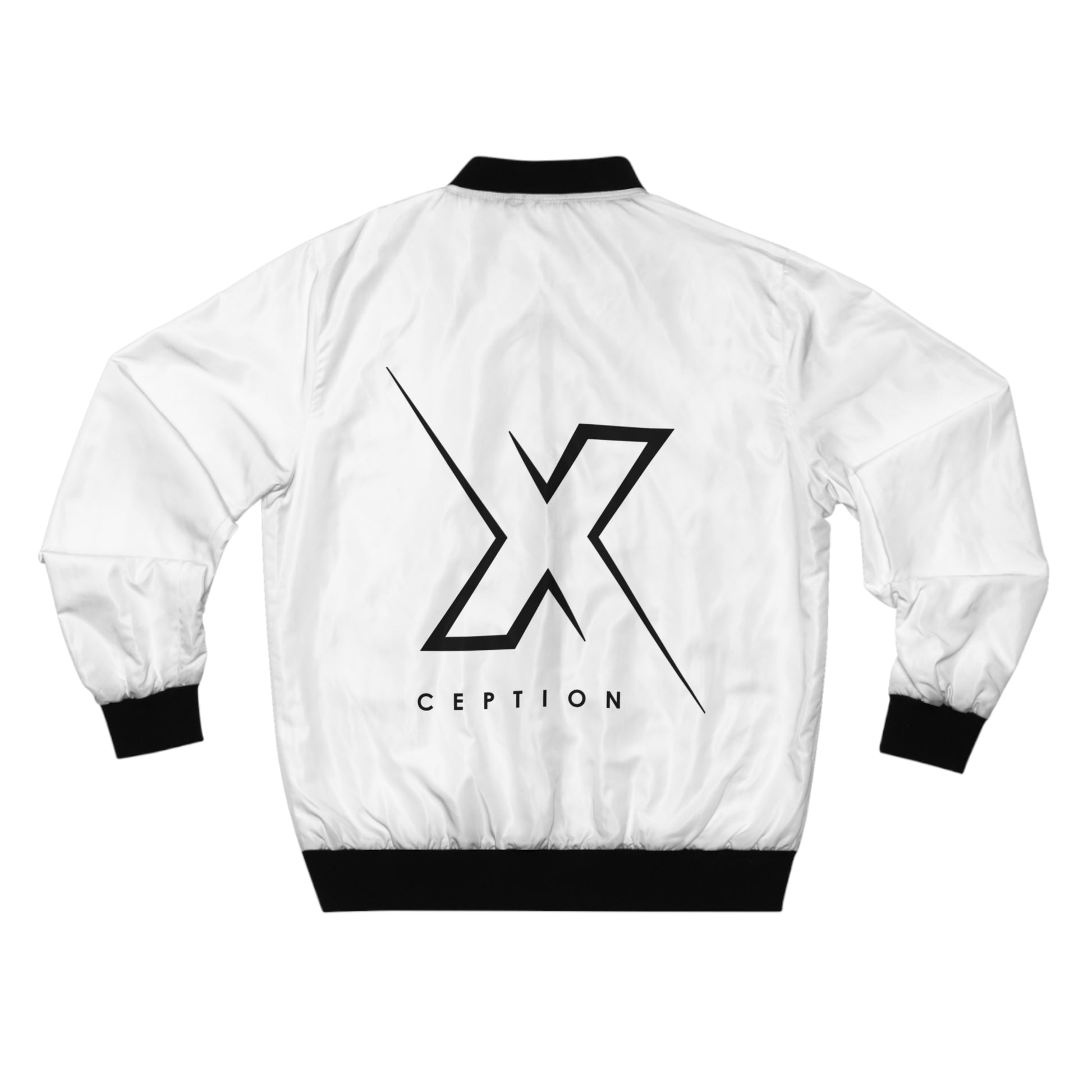 Veste bomber X-CEPTION élégante pour homme, design AOP, vêtement d'extérieur streetwear, idéale pour les sorties décontractées, cadeau pour lui, pièce tendance à superposer