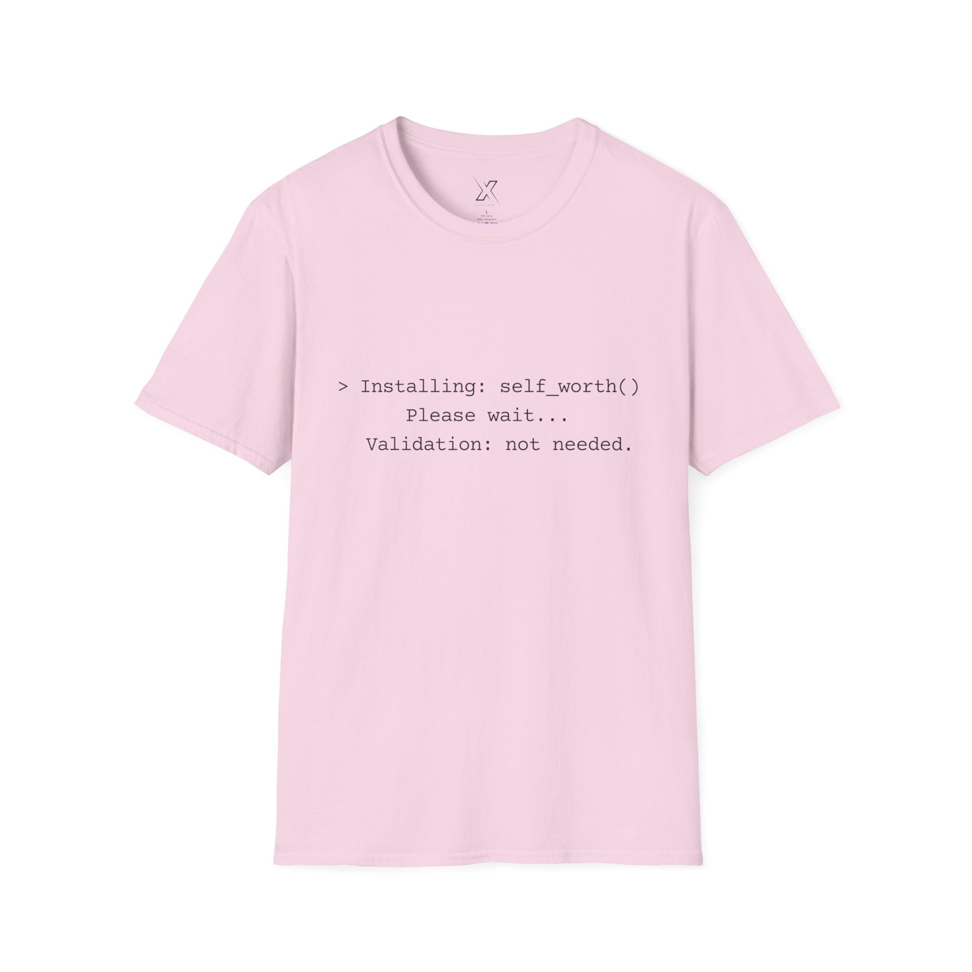 T-shirt X-CEPTION inspiré de la technologie et de l'estime de soi | Cadeau pour programmeurs, t-shirt de motivation pour développeurs, t-shirt humoristique sur le codage, vêtements de soins personnels, geek [...]