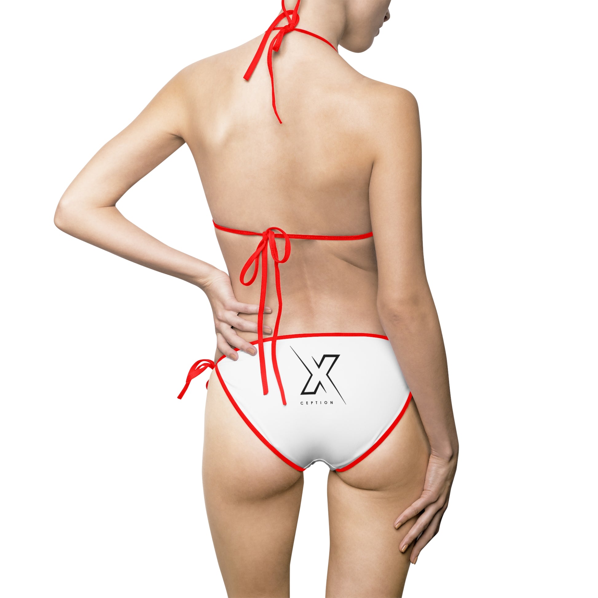 Maillot de bain bikini élégant X-CEPTION pour femme - Idéal pour les journées à la plage, les fêtes au bord de la piscine, les vacances d'été, les tenues de vacances et les essentiels du maillot de bain