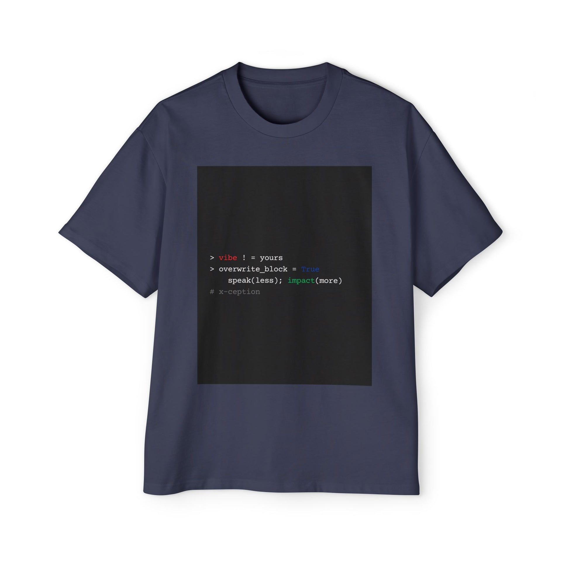 T-shirt X-CEPTION surdimensionné et élégant, streetwear décontracté, mode inspirée de la technologie, cadeau pour programmeurs, t-shirt graphique moderne