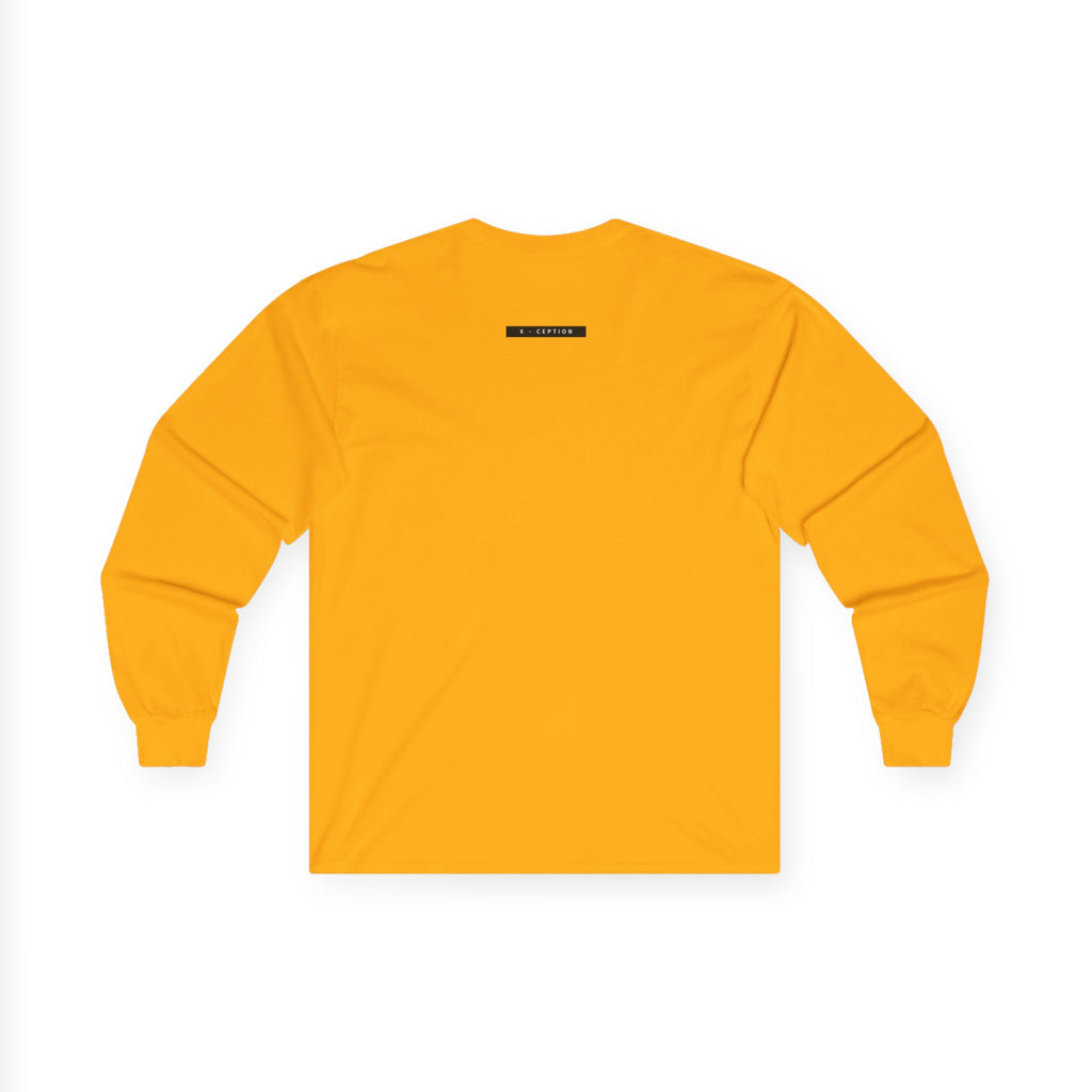 T-shirt unisexe à manches longues X-CEPTION avec un design graphique moderne, style décontracté, parfait pour un usage quotidien, cadeau pour les amis, essentiel du streetwear, [...]