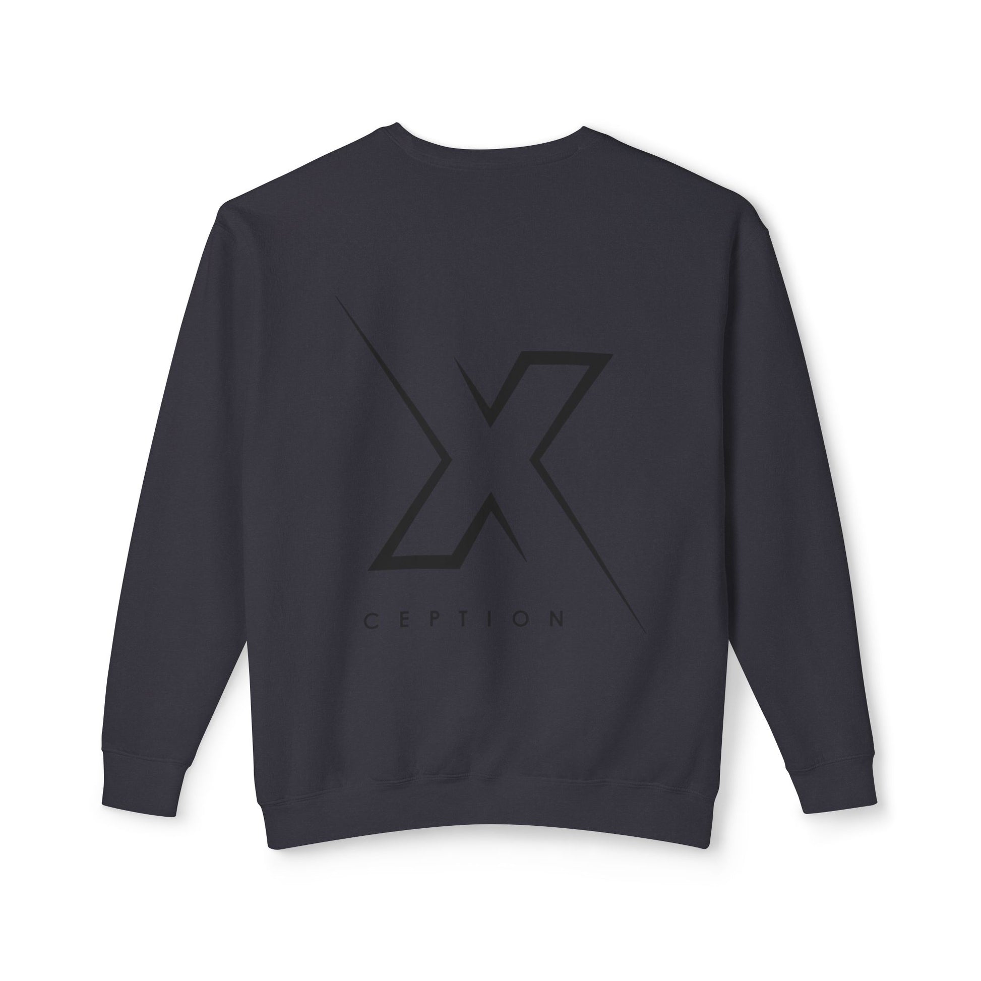 Sweat-shirt ras du cou léger unisexe X-CEPTION au design minimaliste, idéal au quotidien, idéal pour les temps frais et tendance.