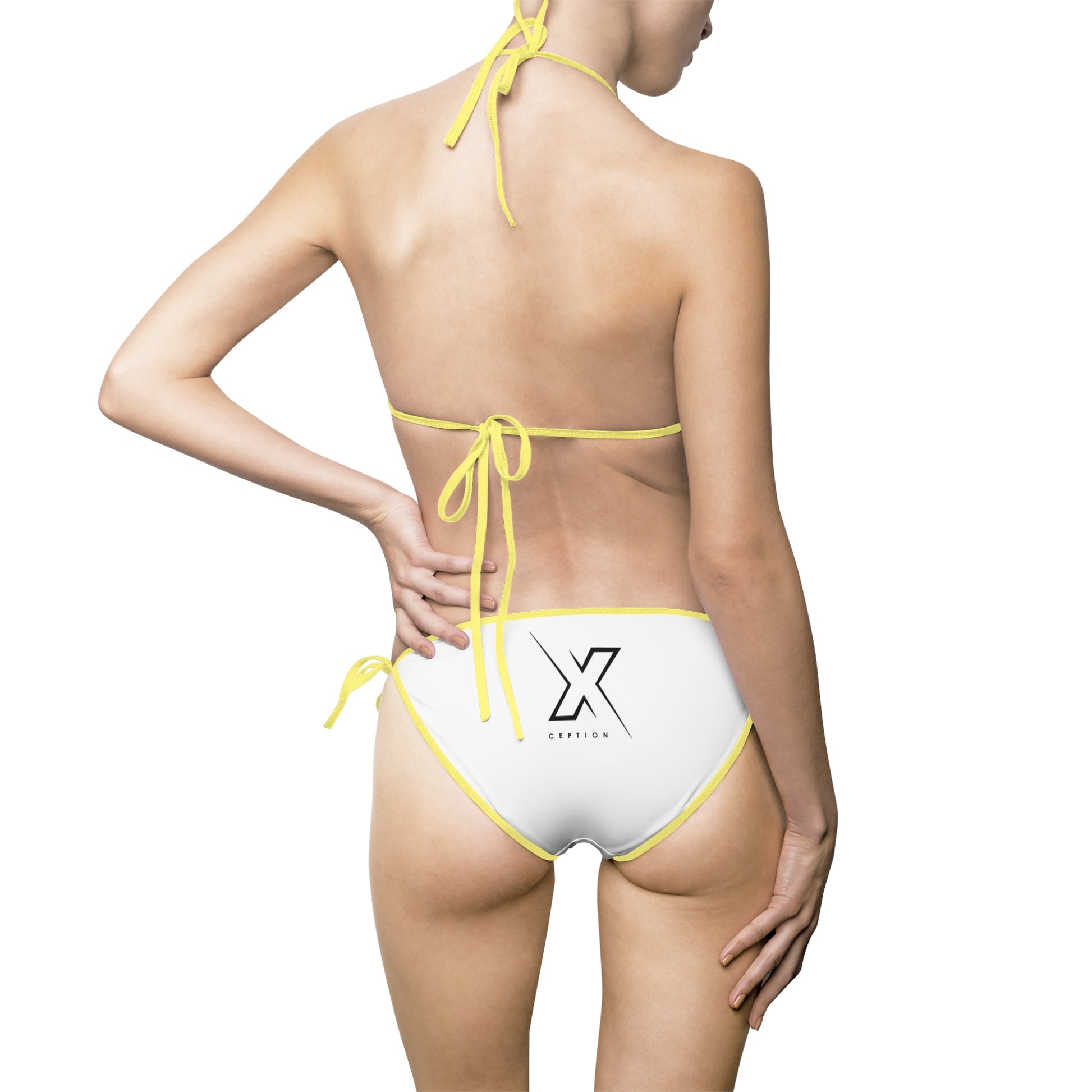 Maillot de bain bikini élégant X-CEPTION pour femme - Idéal pour les journées à la plage, les fêtes au bord de la piscine, les vacances d'été, les tenues de vacances et les essentiels du maillot de bain