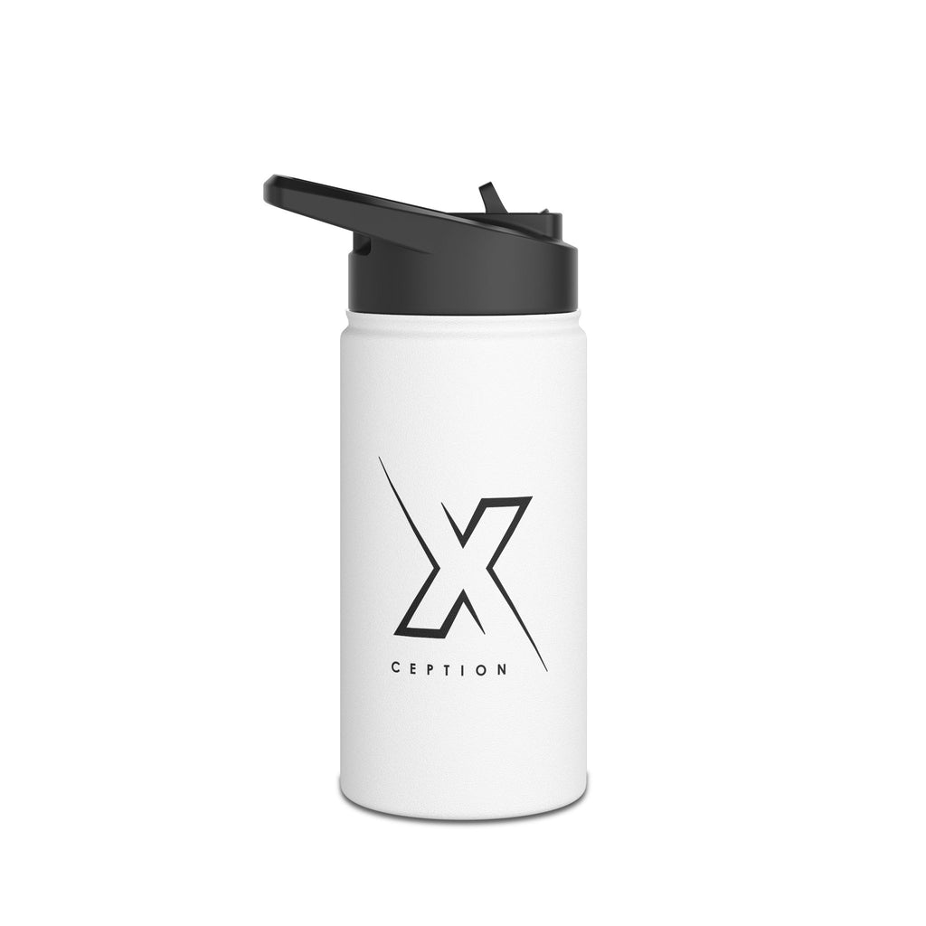 Bouteille d'eau élégante X-CEPTION en acier inoxydable, tasse de voyage isotherme, bouteille de sport, hydratation écologique, cadeau pour les amoureux du plein air, réutilisable [...]