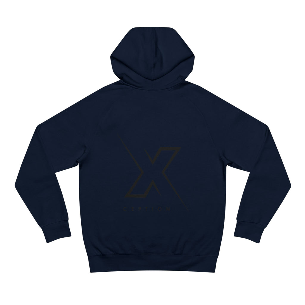 X-CEPTION Unisex Hoodie, Cozy Fashion for All, Perfect Gift for Birthdays, Everyday Wear, Trendy Streetwear