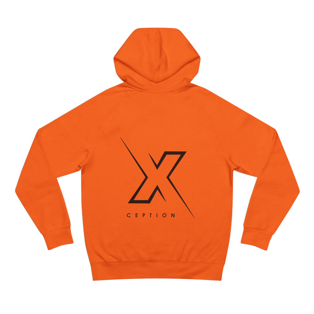 X-CEPTION Unisex Hoodie, Cozy Fashion for All, Perfect Gift for Birthdays, Everyday Wear, Trendy Streetwear