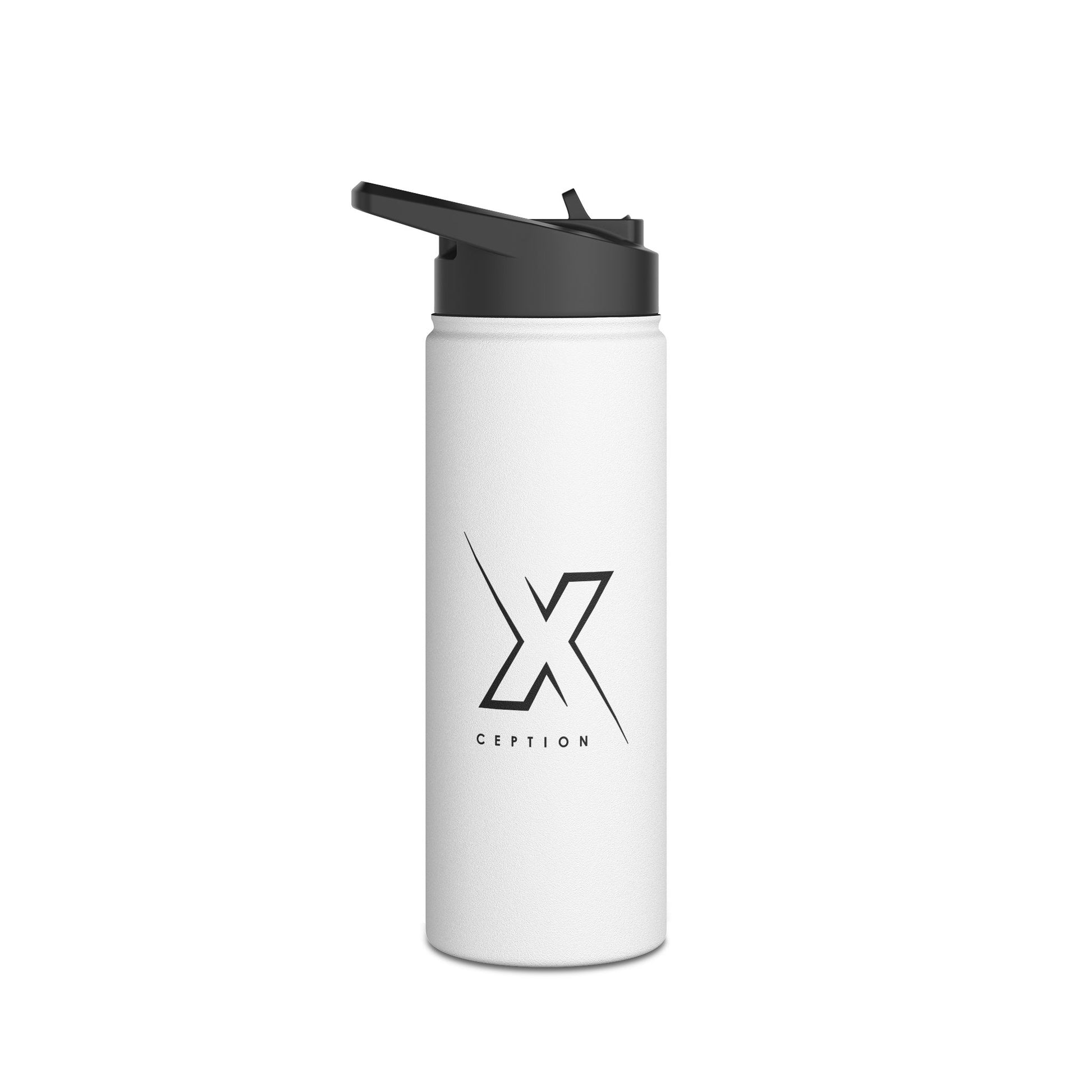 Bouteille d'eau élégante X-CEPTION en acier inoxydable, tasse de voyage isotherme, bouteille de sport, hydratation écologique, cadeau pour les amoureux du plein air, réutilisable [...]