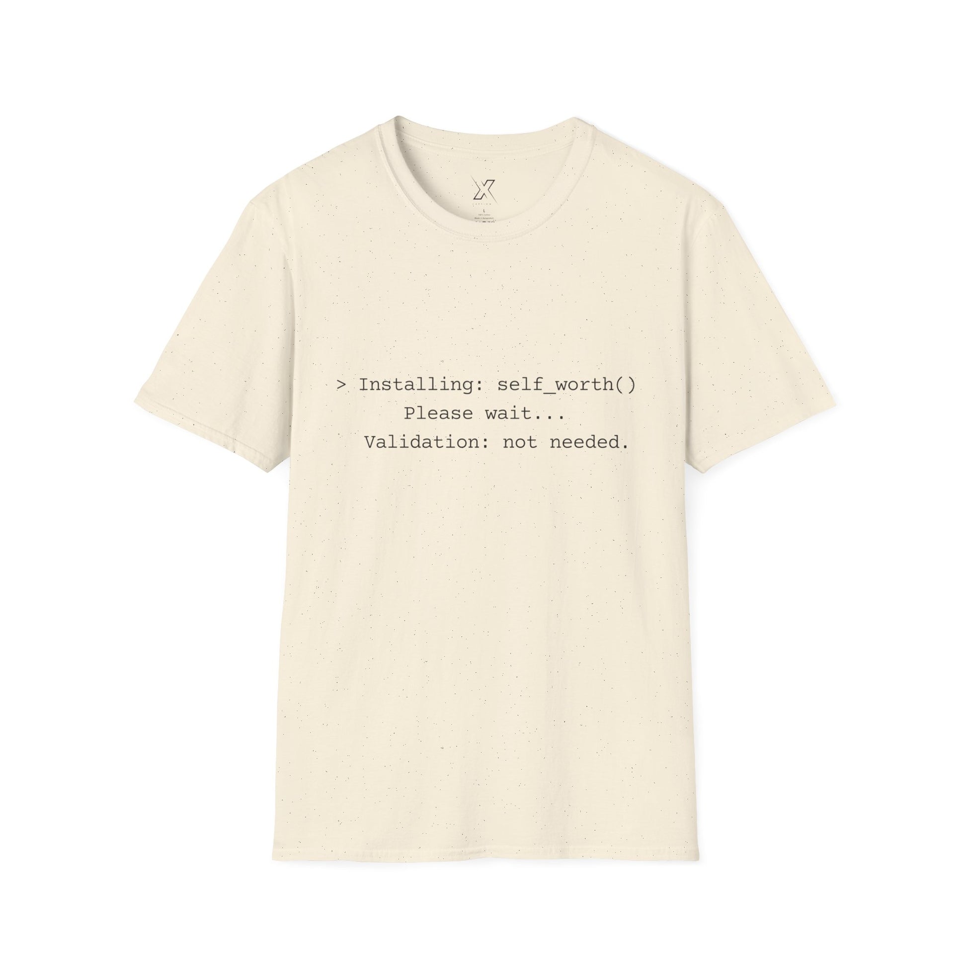 T-shirt X-CEPTION inspiré de la technologie et de l'estime de soi | Cadeau pour programmeurs, t-shirt de motivation pour développeurs, t-shirt humoristique sur le codage, vêtements de soins personnels, geek [...]