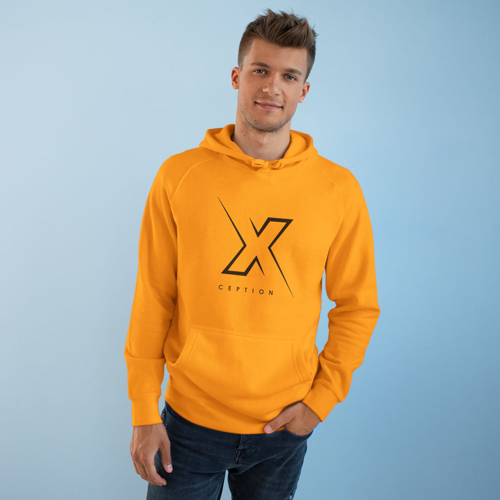 Sweat à capuche graphique X-CEPTION, vêtement décontracté unisexe, sweat-shirt confortable au quotidien, cadeau pour elle ou lui, essentiel à superposer