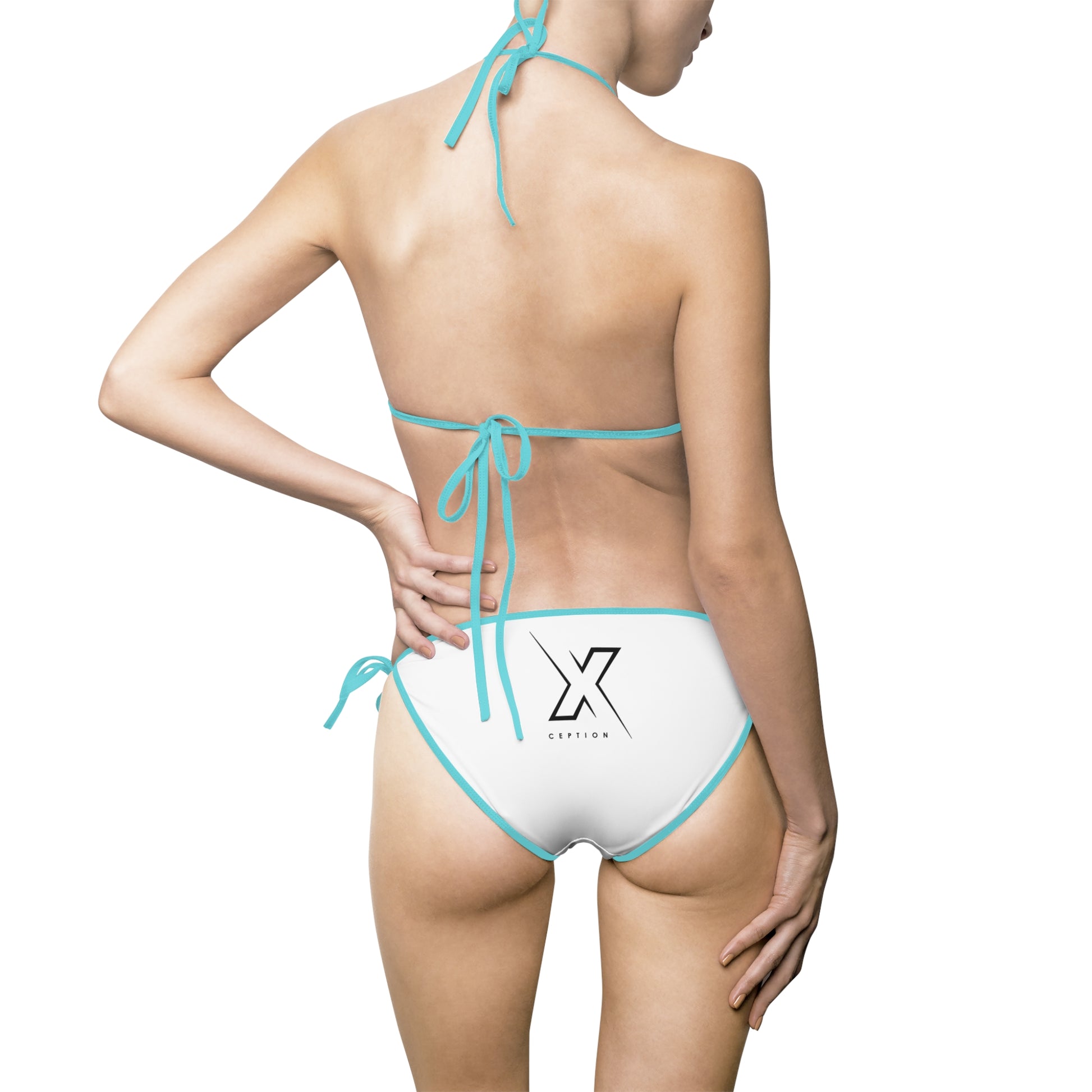 Maillot de bain bikini élégant X-CEPTION pour femme - Idéal pour les journées à la plage, les fêtes au bord de la piscine, les vacances d'été, les tenues de vacances et les essentiels du maillot de bain