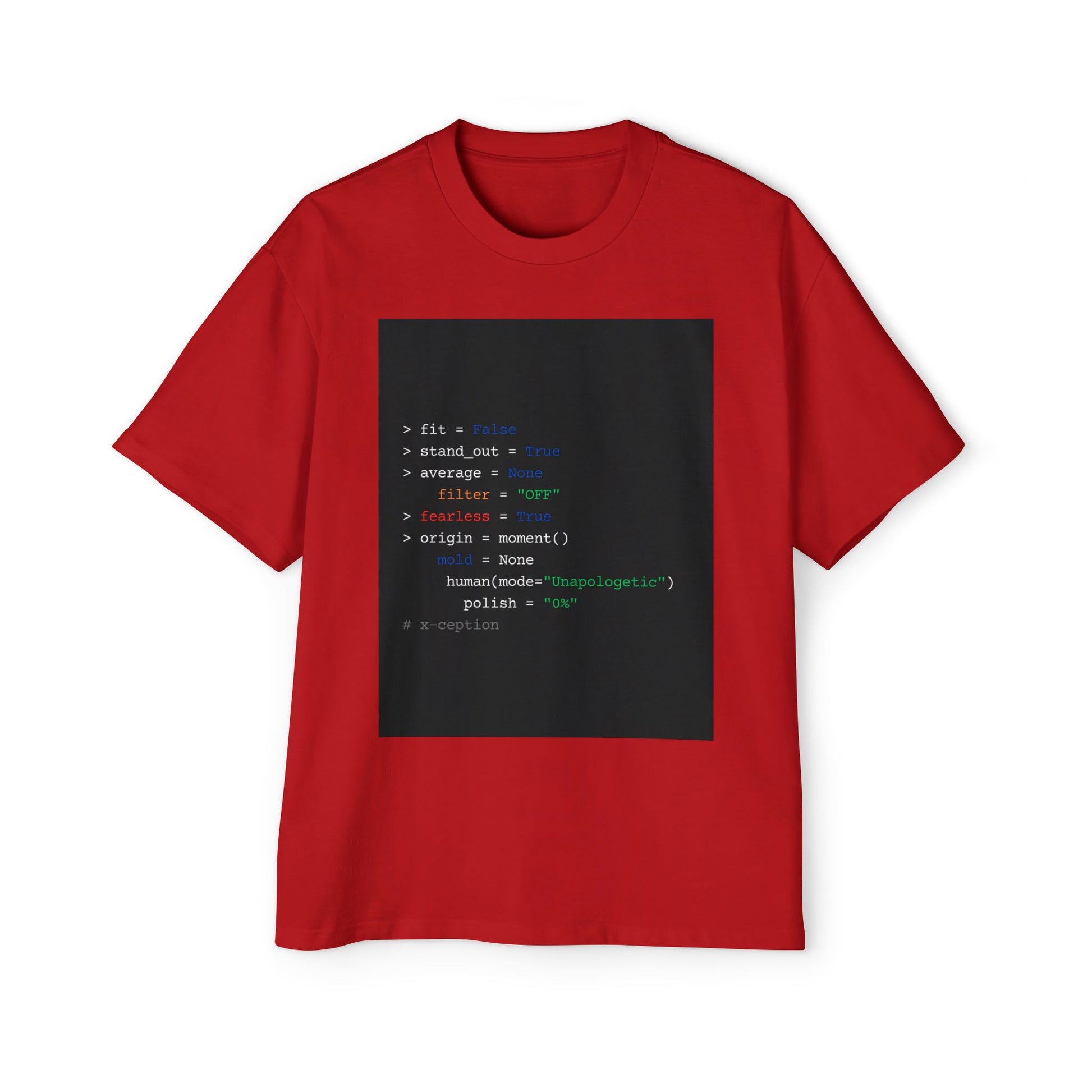 T-shirt graphique surdimensionné X-CEPTION, t-shirt de codage pour programmeurs, streetwear décontracté, cadeau unique pour les passionnés de technologie, parfait pour un usage quotidien