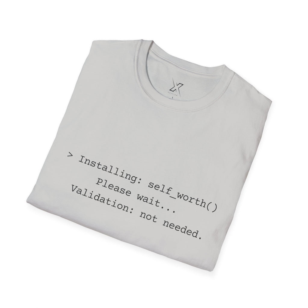 T-shirt X-CEPTION inspiré de la technologie et de l'estime de soi | Cadeau pour programmeurs, t-shirt de motivation pour développeurs, t-shirt humoristique sur le codage, vêtements de soins personnels, geek [...]