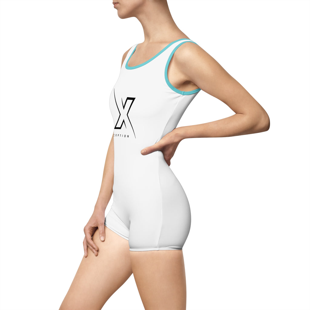 Maillot de bain vintage X-CEPTION pour femme, maillot de bain une pièce rétro, tenue de plage, mode piscine, indispensable pour les vacances d'été