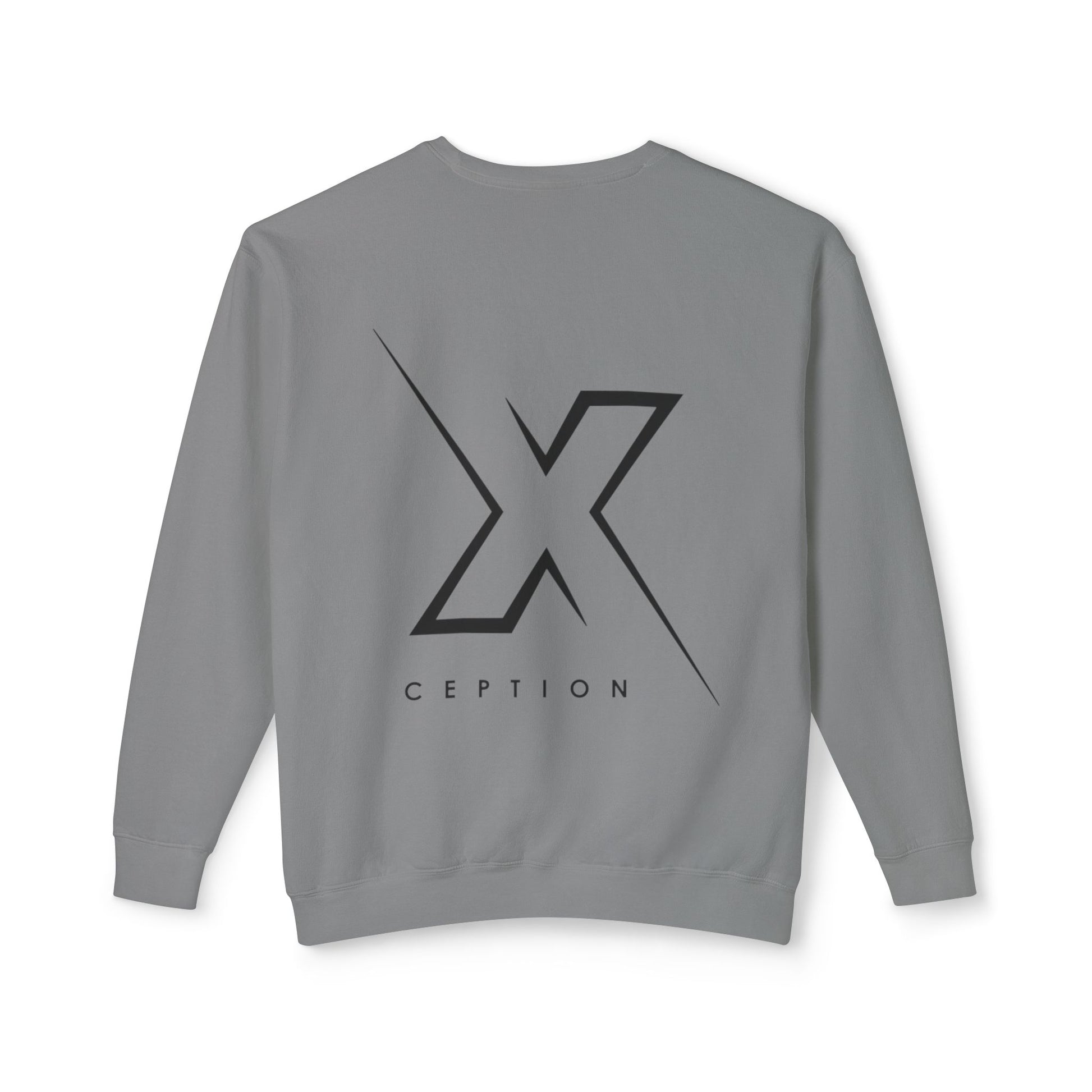 Sweat-shirt ras du cou léger unisexe X-CEPTION au design minimaliste, idéal au quotidien, idéal pour les temps frais et tendance.