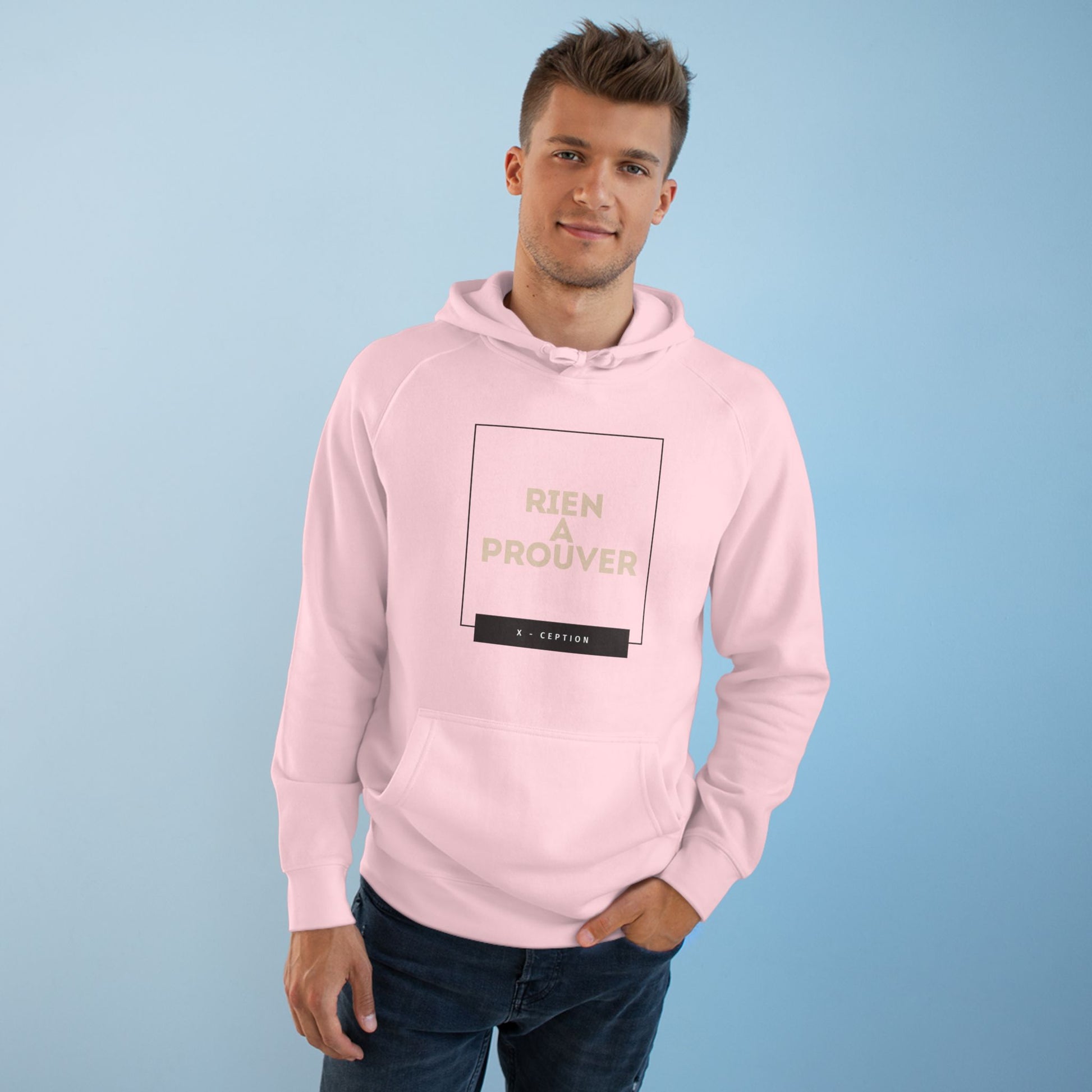 Sweat à capuche unisexe X-CEPTION, mode confortable pour tous, cadeau idéal pour les anniversaires, à porter au quotidien, streetwear tendance