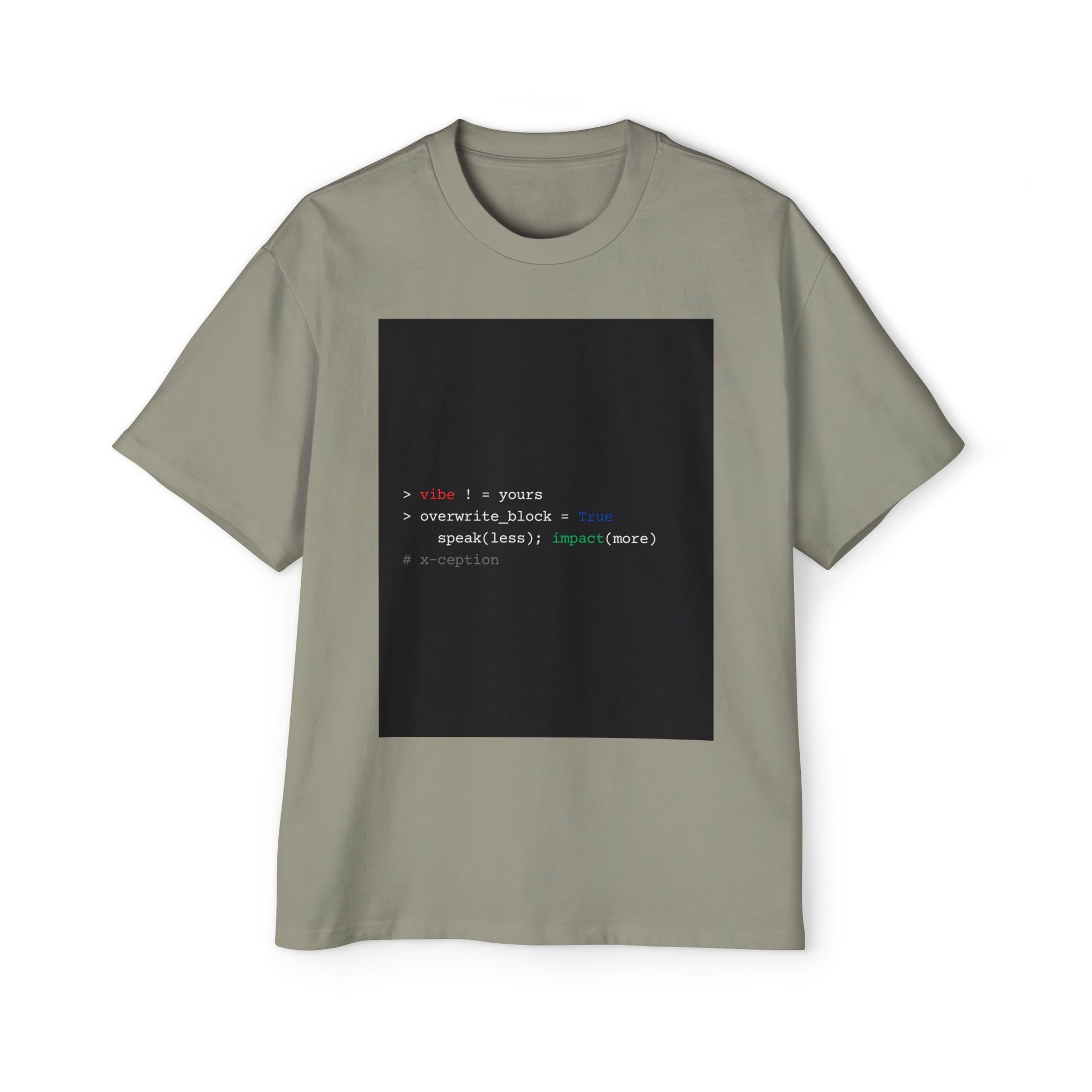 T-shirt X-CEPTION surdimensionné et élégant, streetwear décontracté, mode inspirée de la technologie, cadeau pour programmeurs, t-shirt graphique moderne