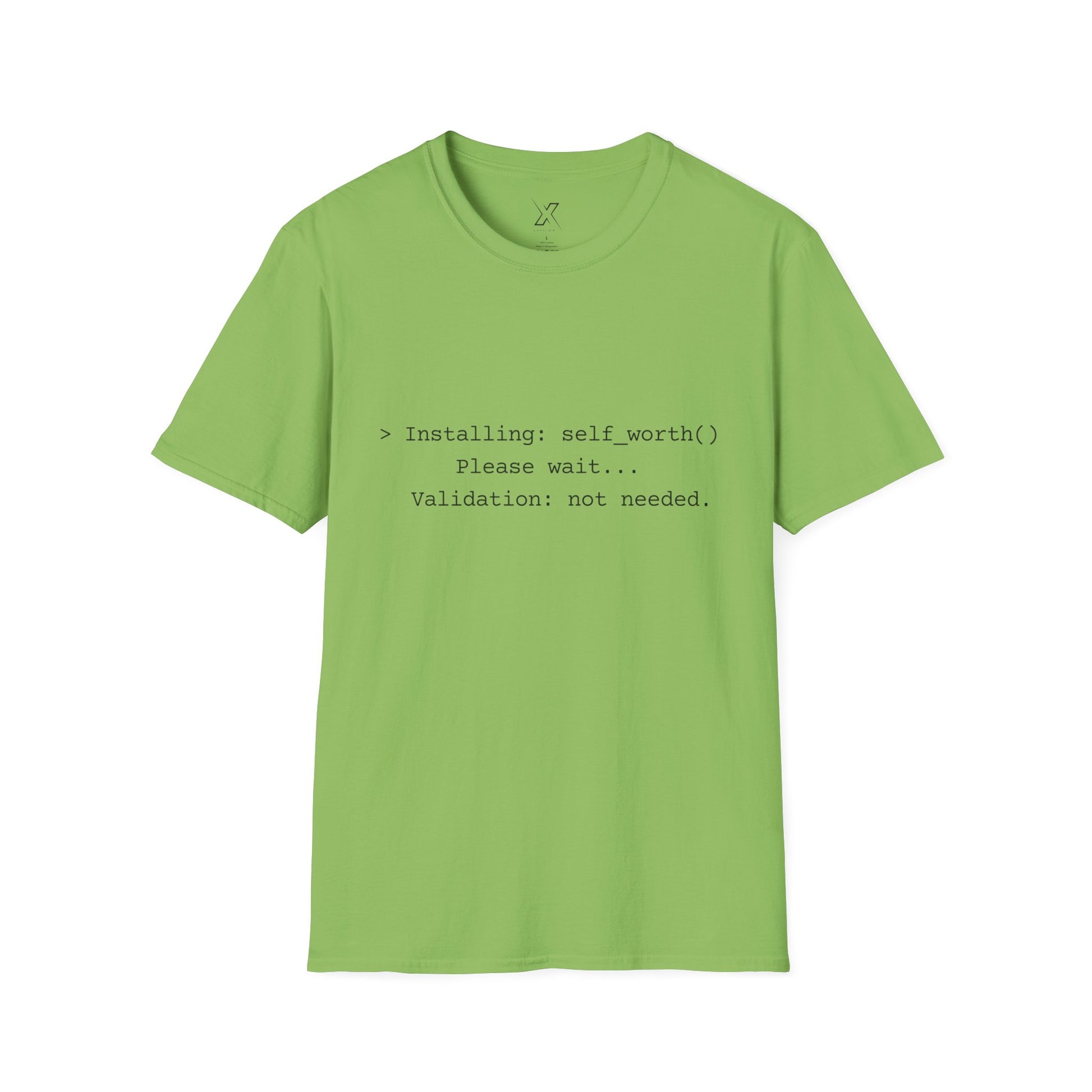 T-shirt X-CEPTION inspiré de la technologie et de l'estime de soi | Cadeau pour programmeurs, t-shirt de motivation pour développeurs, t-shirt humoristique sur le codage, vêtements de soins personnels, geek [...]