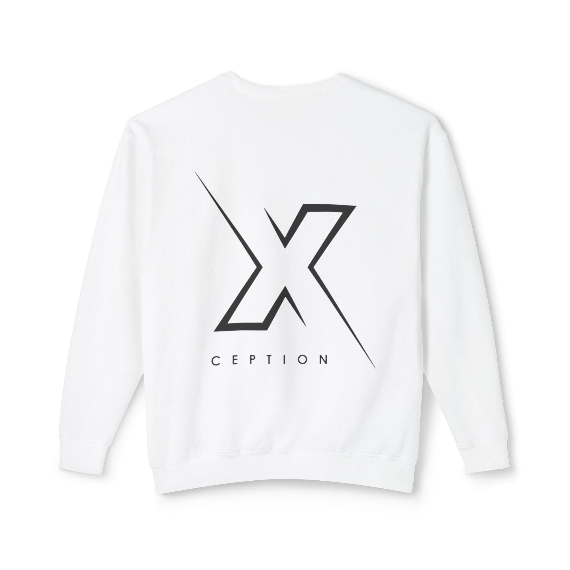 Sweat-shirt ras du cou léger unisexe X-CEPTION au design minimaliste, idéal au quotidien, idéal pour les temps frais et tendance.