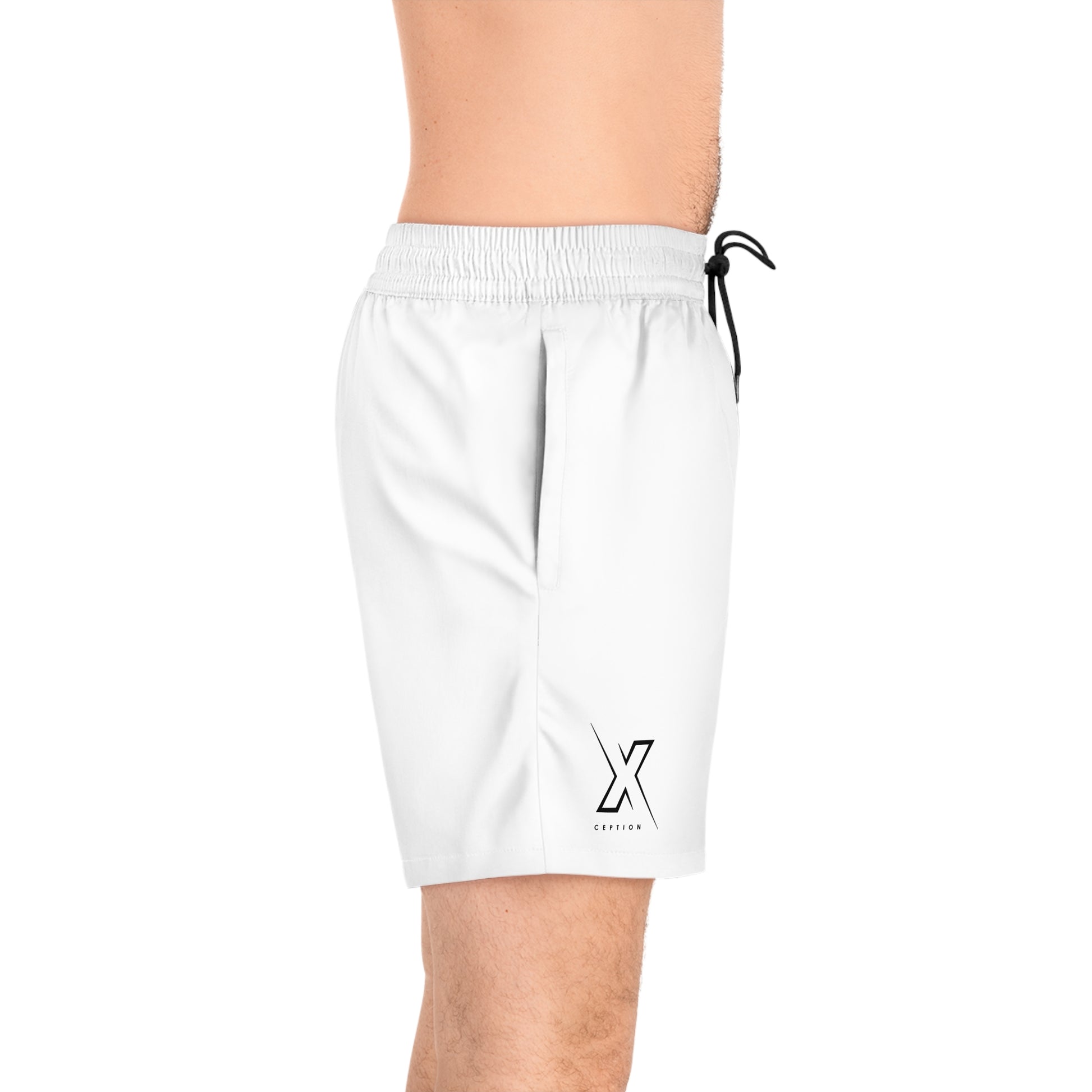 Short de bain mi-long X-CEPTION pour homme : maillot de bain élégant pour l'été, les fêtes à la piscine, les journées à la plage, les voyages et le sport.