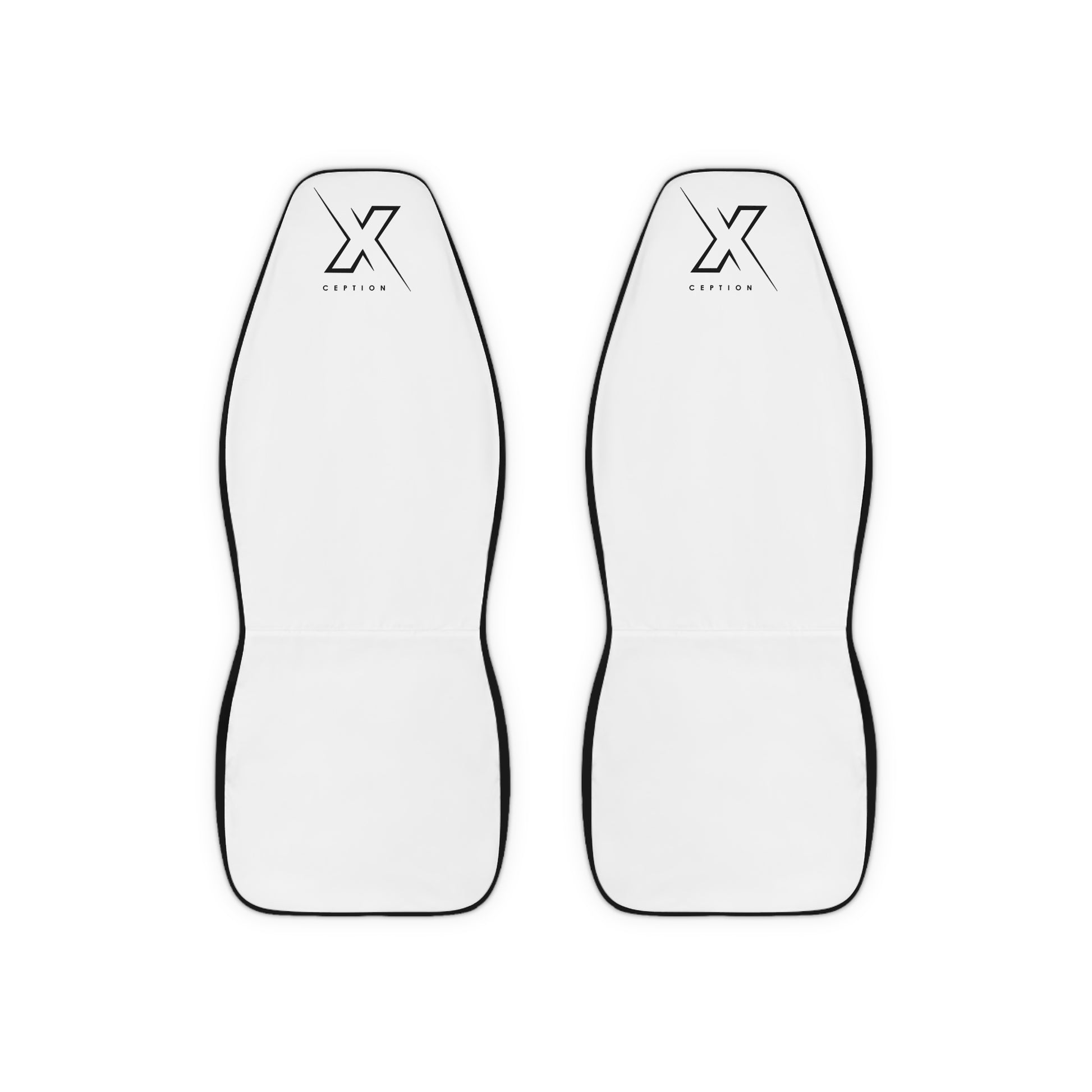 Housses de siège auto élégantes en polyester X-CEPTION, intérieurs de voiture personnalisés, accessoires automobiles, cadeau pour les amateurs de voitures, décoration de voiture unique